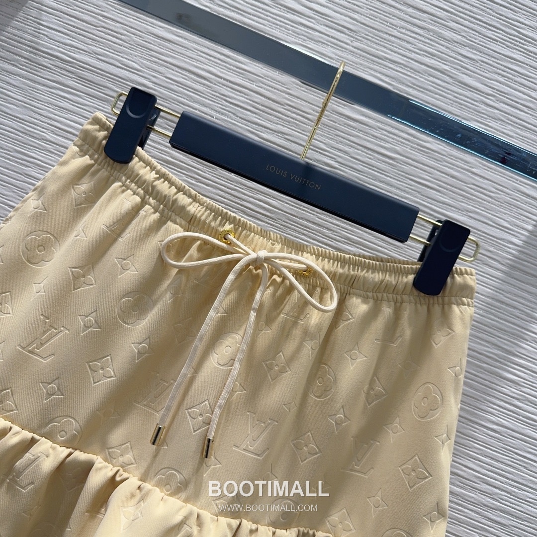 Prada 2026 S/S Polyester Skirt Structured Cut Logo Detail 프라다 폴리에스터 스커트 구조적 컷 로고 디테일 8