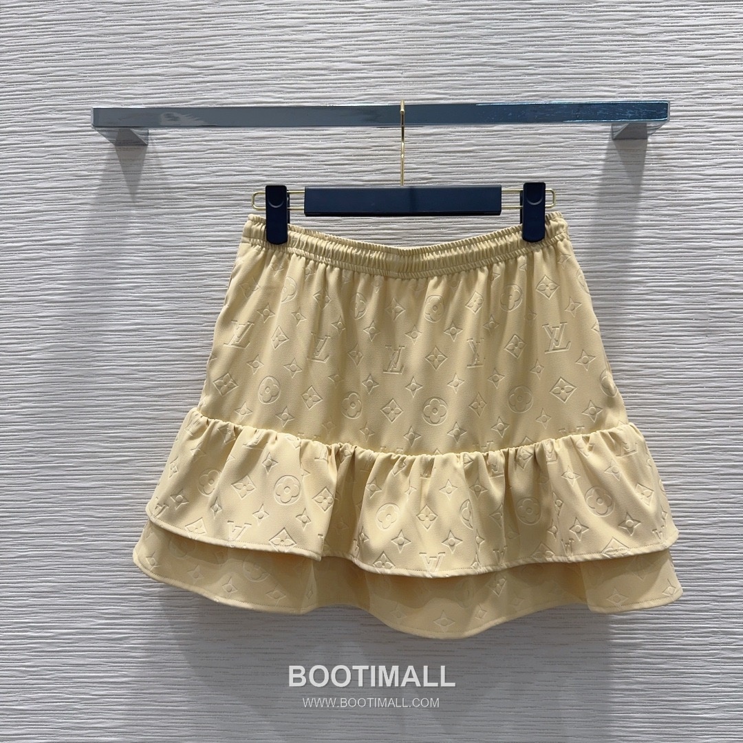 Prada 2026 S/S Polyester Skirt Structured Cut Logo Detail 프라다 폴리에스터 스커트 구조적 컷 로고 디테일 15