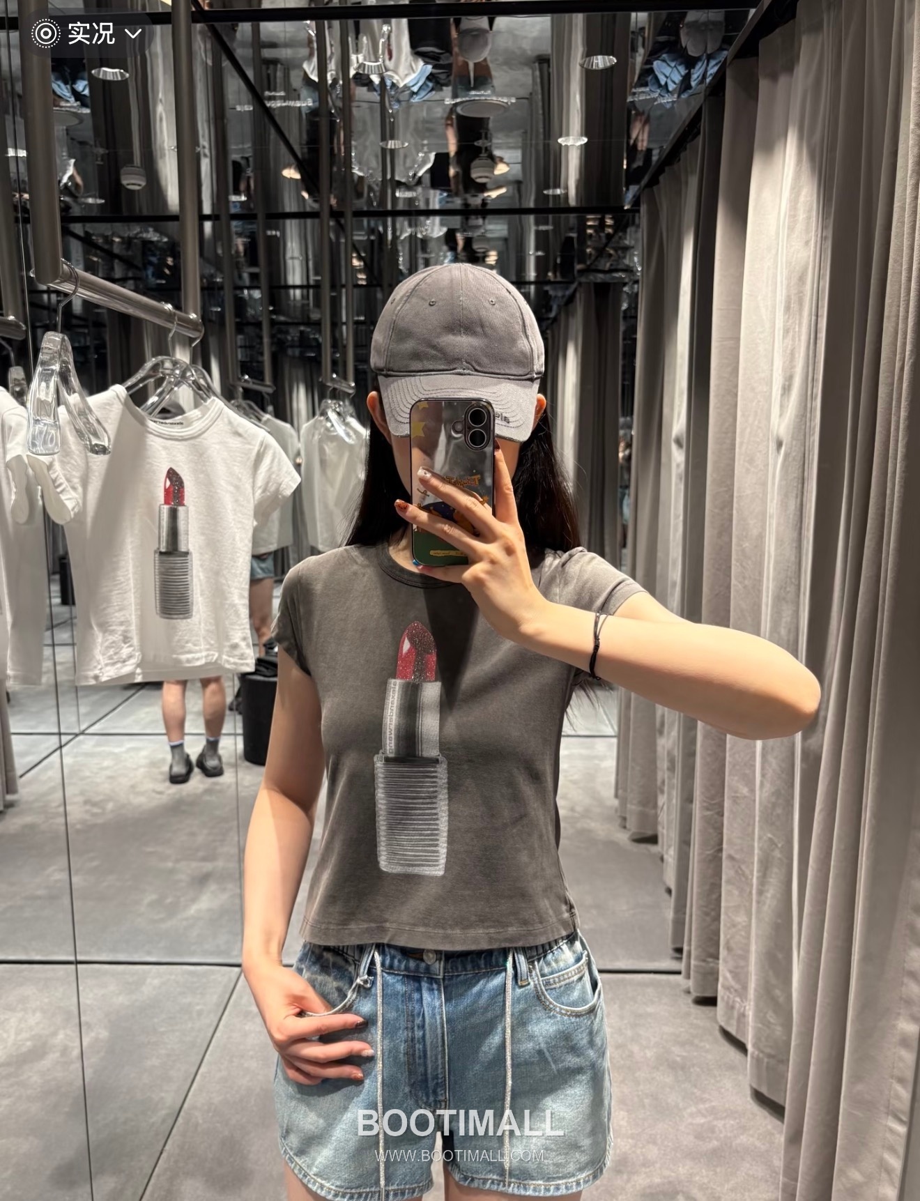 Alexander Wang 2026 S/S Cotton T-Shirt 3D Lipstick Print Logo Detail 알렉산더왕 코튼 티셔츠 3D 립스틱 프린트 로고 디테일 13