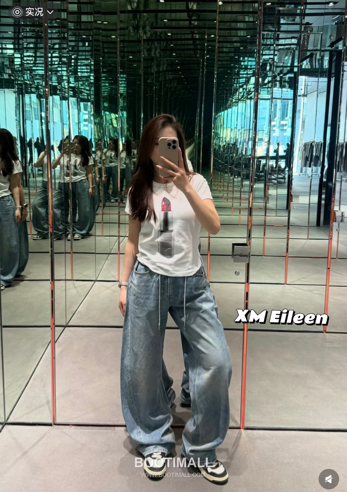 Alexander Wang 2026 S/S Cotton T-Shirt 3D Lipstick Print Logo Detail 알렉산더왕 코튼 티셔츠 3D 립스틱 프린트 로고 디테일 1