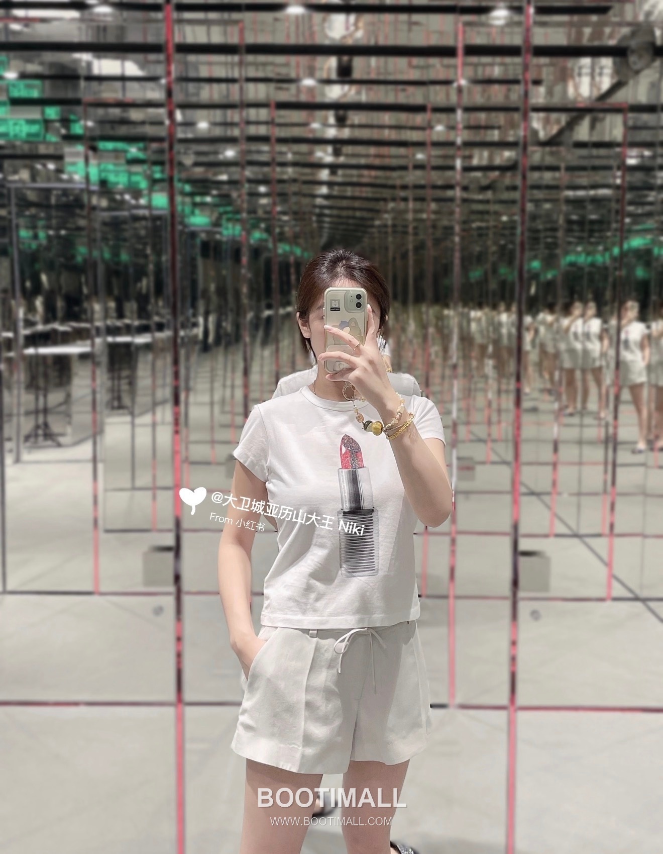 Alexander Wang 2026 S/S Cotton T-Shirt 3D Lipstick Print Logo Detail 알렉산더왕 코튼 티셔츠 3D 립스틱 프린트 로고 디테일 8