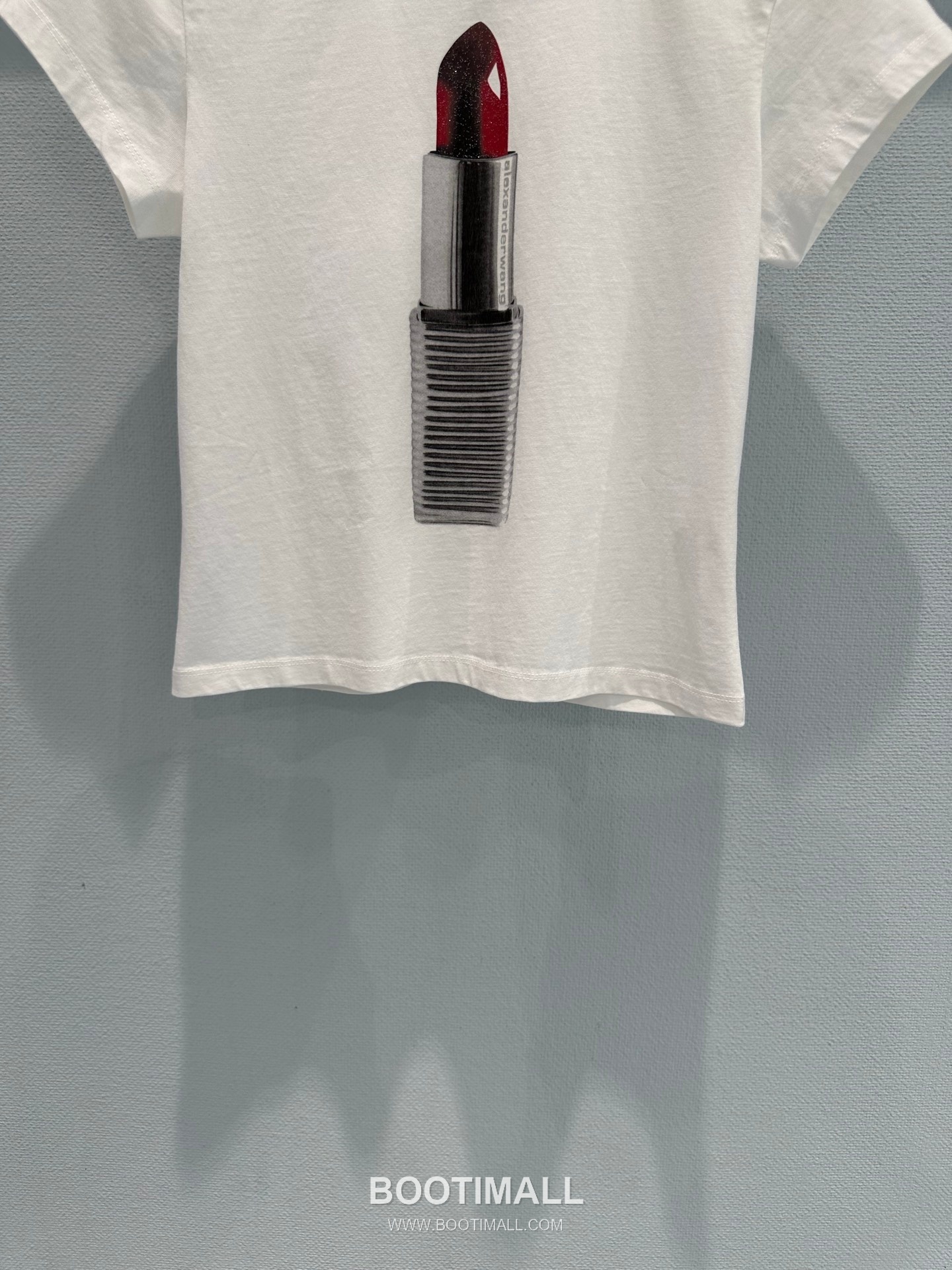 Alexander Wang 2026 S/S Cotton T-Shirt 3D Lipstick Print Logo Detail 알렉산더왕 코튼 티셔츠 3D 립스틱 프린트 로고 디테일 16