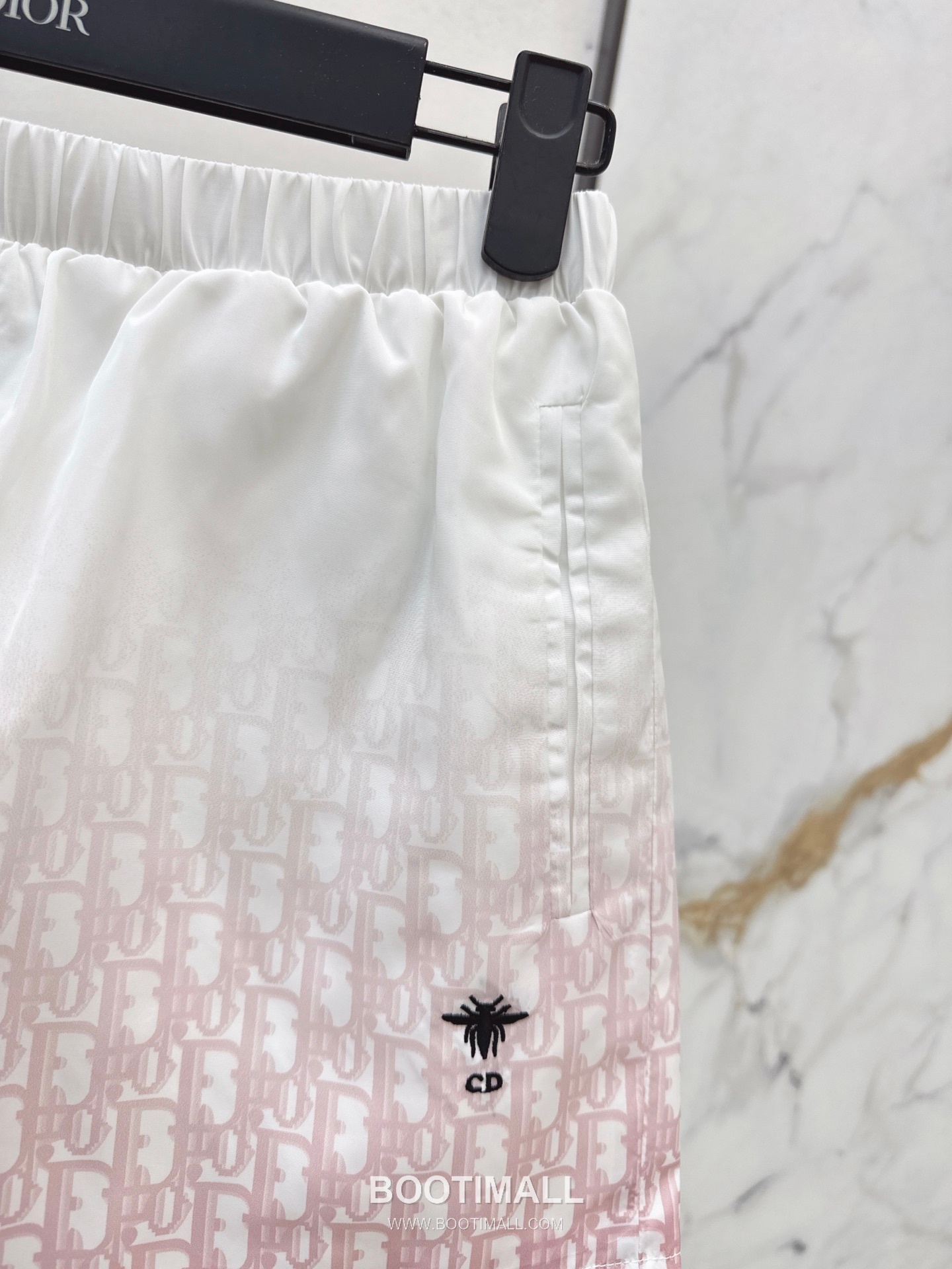 Dior 2026 S/S Polyester Shorts Gradient Logo Elastic Waist Detail 디올 폴리에스터 쇼츠 그라디언트 로고 밴딩 허리 디테일 6