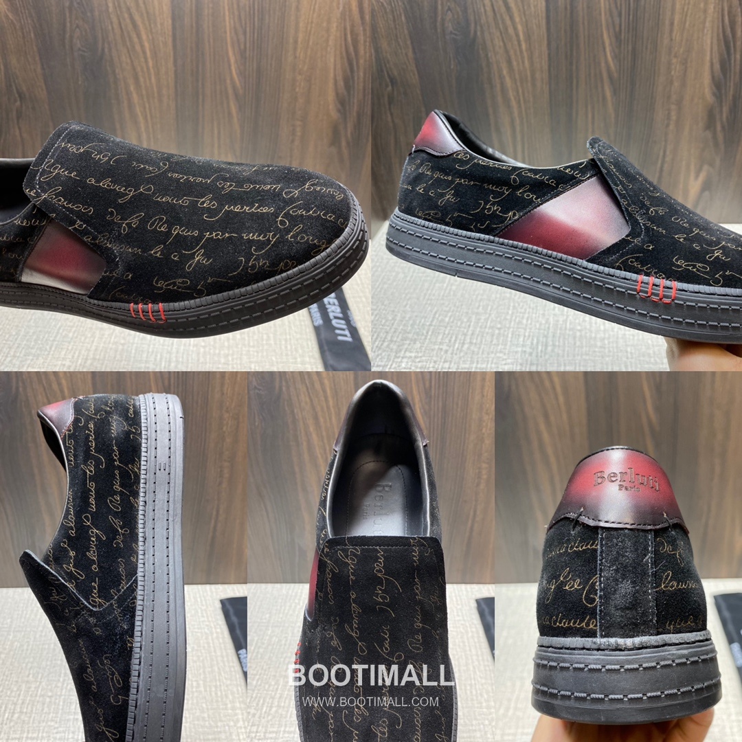 Berluti Playtime Palermo Suede Calfskin Slip-On Sneakers with Scritto TPU Sole Detail 벨루티 플레이타임 팔레르모 스웨이드 카프스킨 슬립온 스니커즈 3.5cm 9