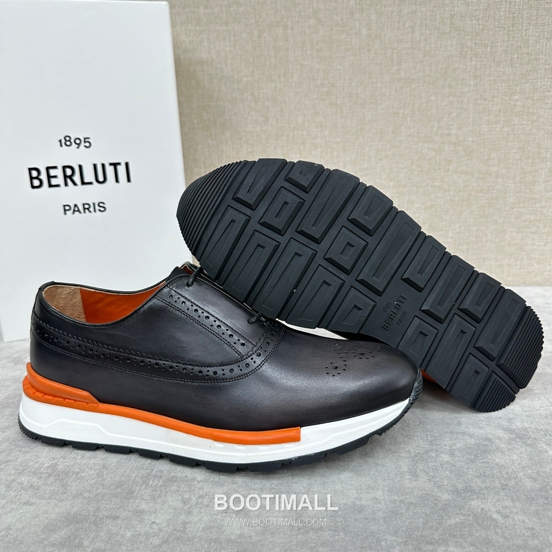 Berluti Fast Track Calfskin Leather Runner Sneakers with Scritto TPU Sole Detail 벨루티 패스트트랙 카프스킨 레더 러너 스니커즈 3.5cm 8