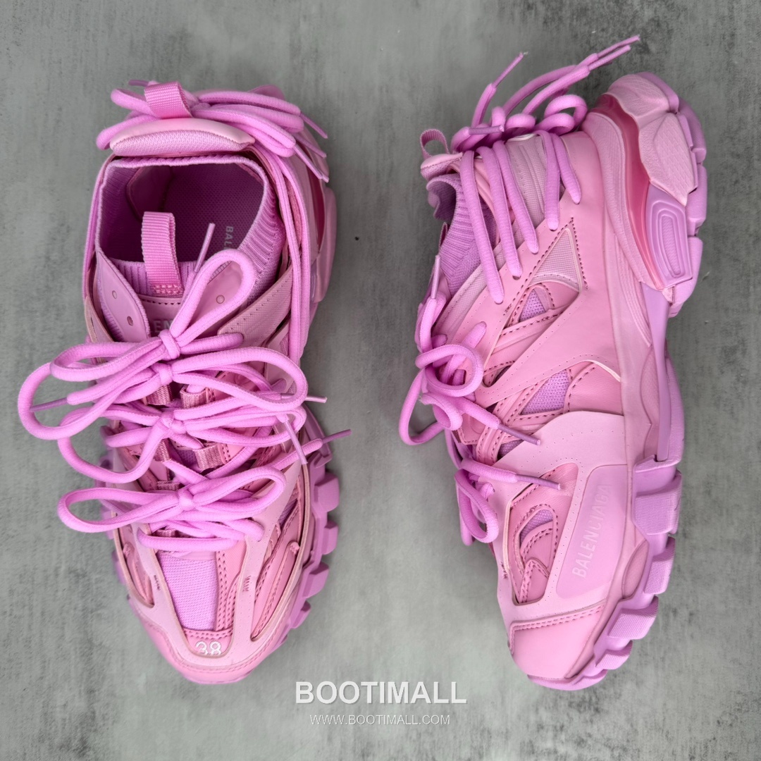 Balenciaga Track 3.0 Mesh Nylon Chunky Sneakers with Layered Strap TPU Detail 발렌시아가 트랙 3.0 메쉬 나일론 청키 스니커즈 레이어드 스트랩 TPU 디테일 3cm 3