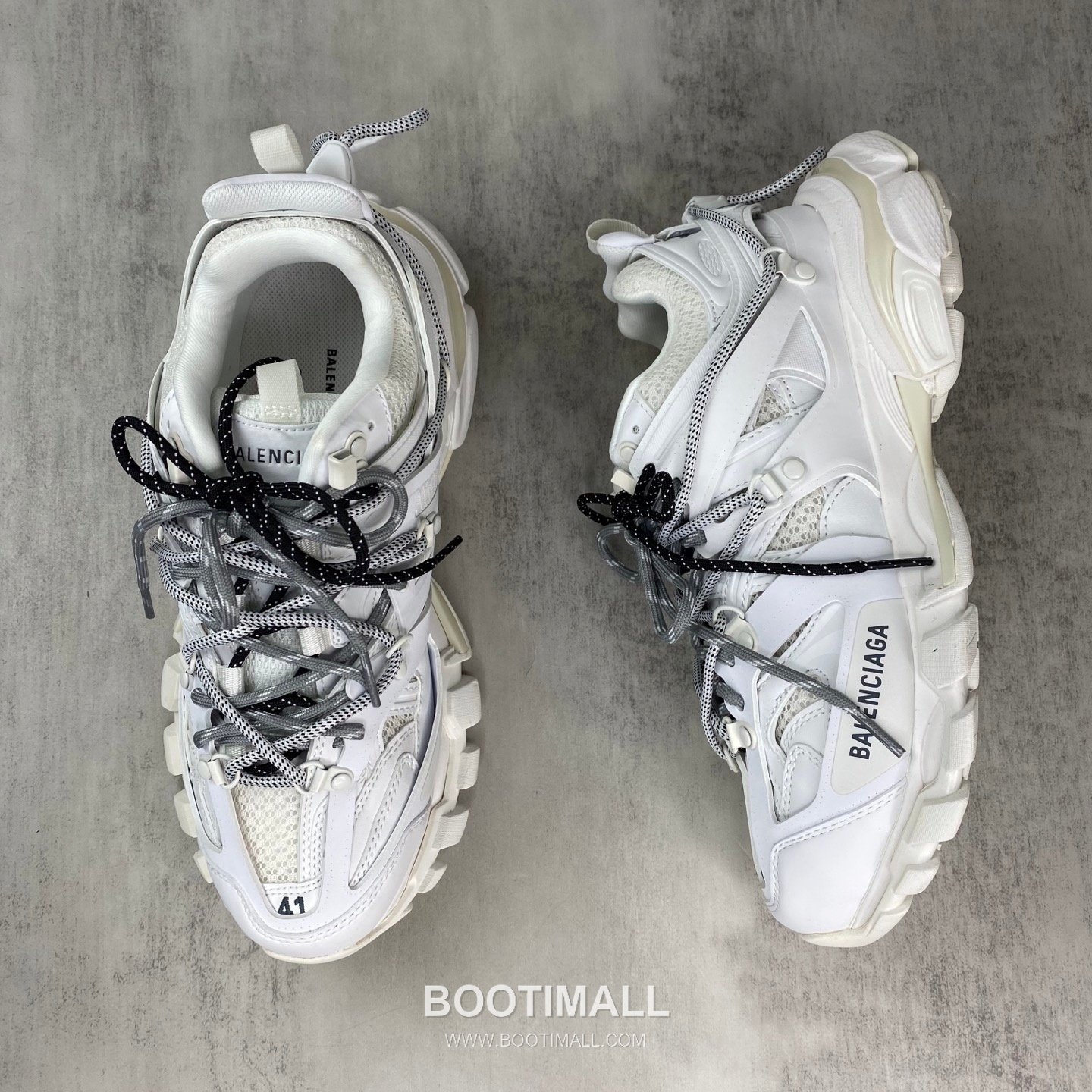 Balenciaga Track Mesh Nylon Chunky Sneakers with Outdoor Concept TPU Layered Detail 발렌시아가 트랙 메쉬 나일론 청키 스니커즈 아웃도어 컨셉 TPU 레이어드 디테일 3cm 3