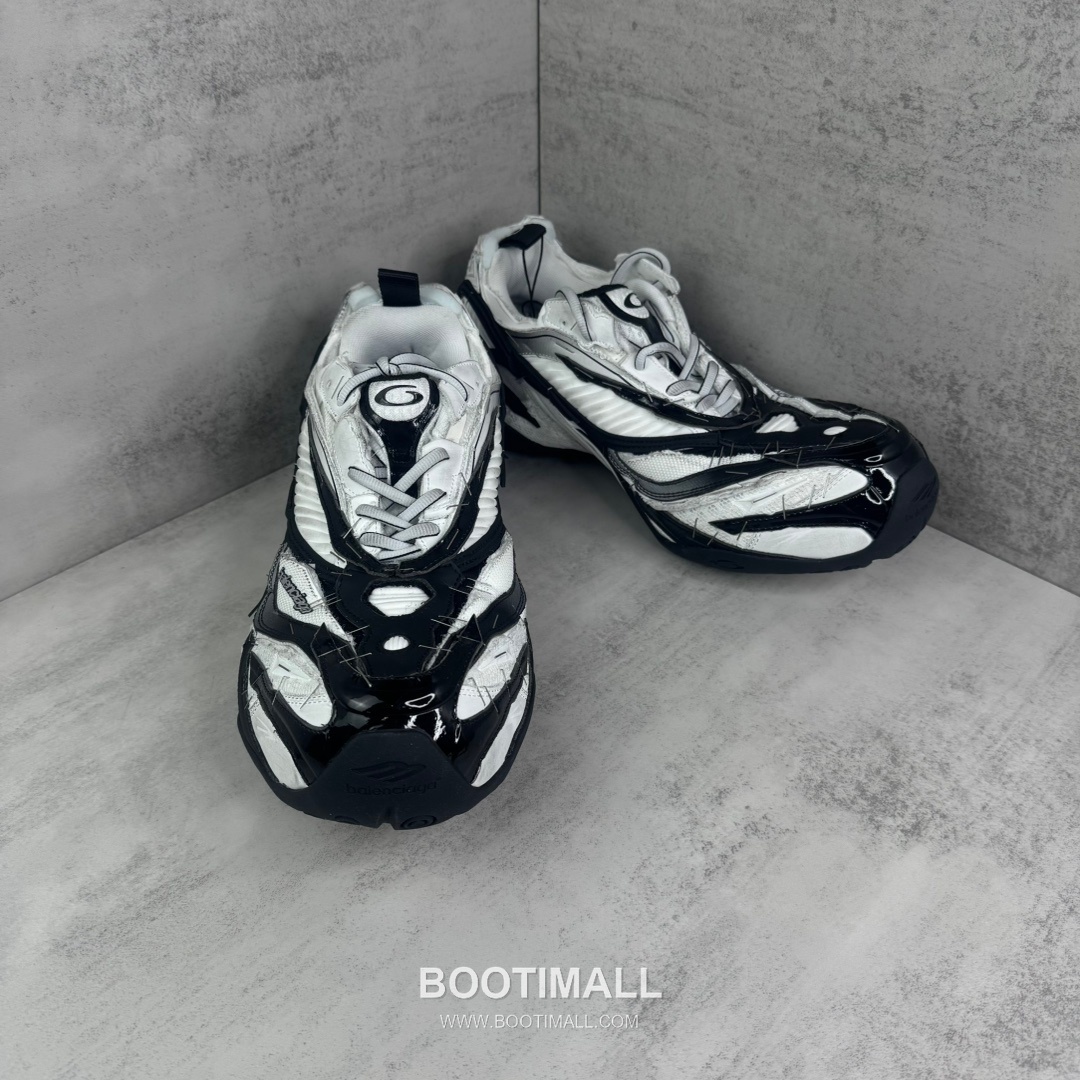 Balenciaga Soleless Mesh Nylon Layered Sneakers with Staple Detail 발렌시아가 솔리스 메쉬 나일론 레이어드 스니커즈 스테이플 디테일 3cm 2