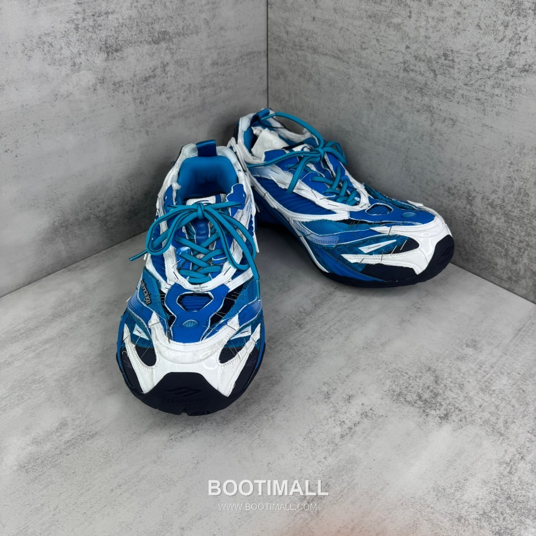 Balenciaga Soleless Mesh Nylon Layered Sneakers with Staple Detail 발렌시아가 솔리스 메쉬 나일론 레이어드 스니커즈 스테이플 디테일 3cm 2