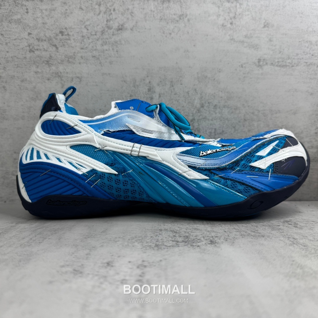 Balenciaga Soleless Mesh Nylon Layered Sneakers with Staple Detail 발렌시아가 솔리스 메쉬 나일론 레이어드 스니커즈 스테이플 디테일 3cm 6