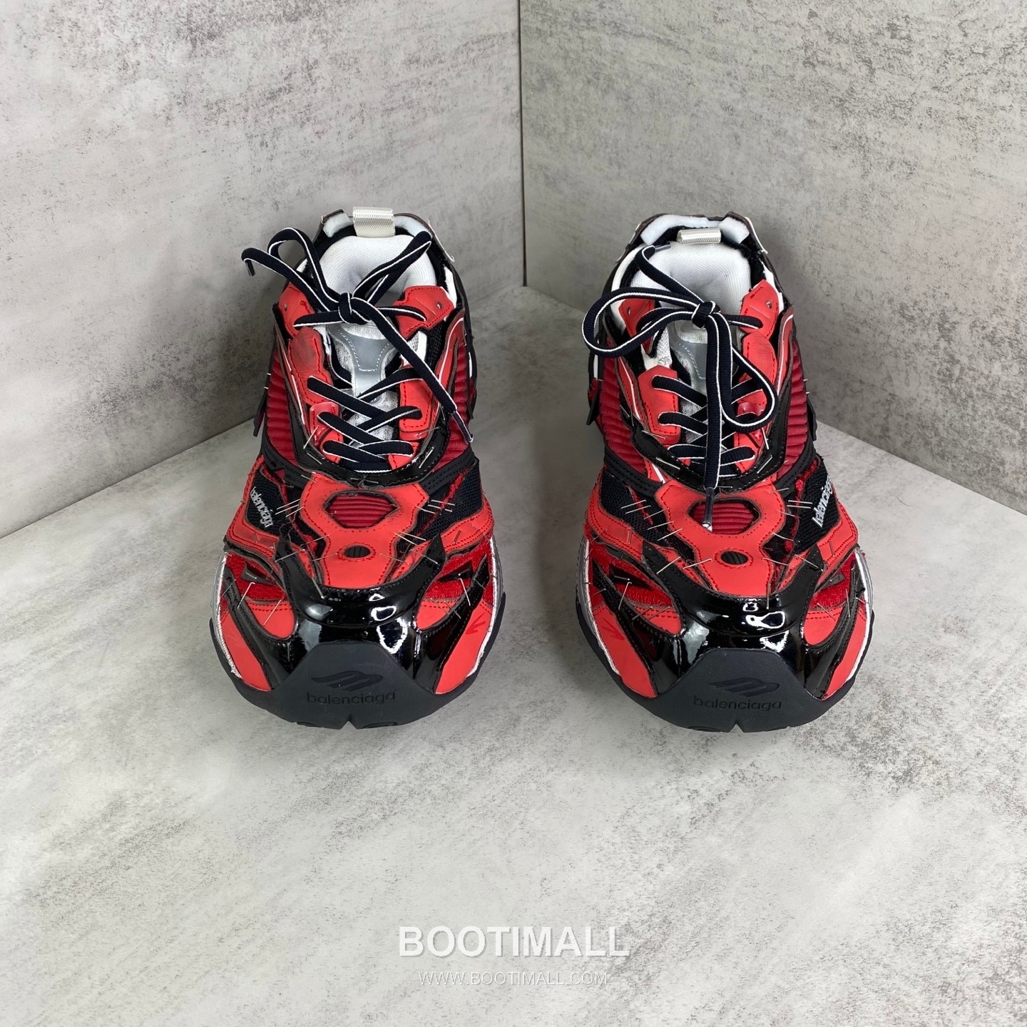 Balenciaga Soleless Mesh Nylon Layered Sneakers with Staple Detail 발렌시아가 솔리스 메쉬 나일론 레이어드 스니커즈 스테이플 디테일 3cm 4