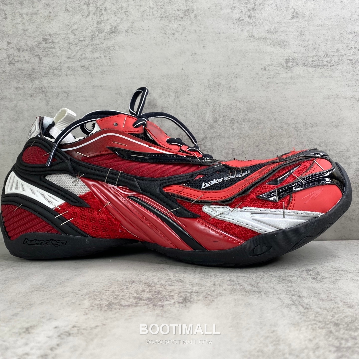 Balenciaga Soleless Mesh Nylon Layered Sneakers with Staple Detail 발렌시아가 솔리스 메쉬 나일론 레이어드 스니커즈 스테이플 디테일 3cm 6