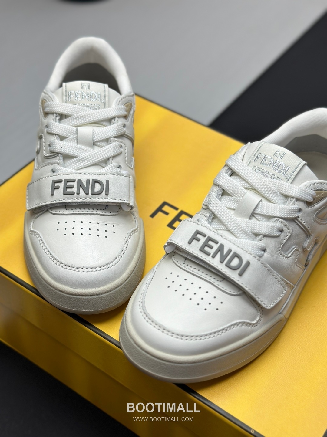 Fendi Match Suede Leather Low Sneakers with FF Stitch Logo Rubber Sole Detail 펜디 매치 스웨이드 레더 로우 스니커즈 FF 스티치 로고 러버솔 디테일 3cm 7