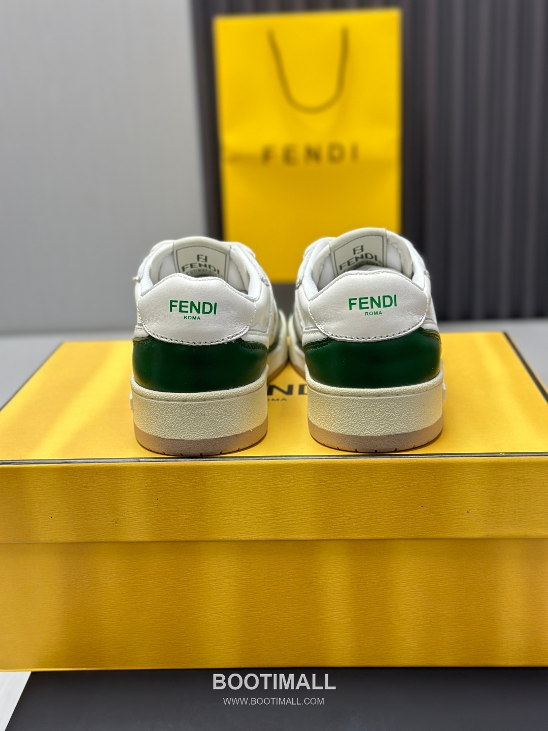 Fendi Match Suede Calfskin Leather Low Sneakers with FF Stitch Logo Embossed Sole Detail 펜디 매치 스웨이드 카프스킨 레더 로우 스니커즈 FF 스티치 로고 엠보싱 솔 디테일 3cm 5
