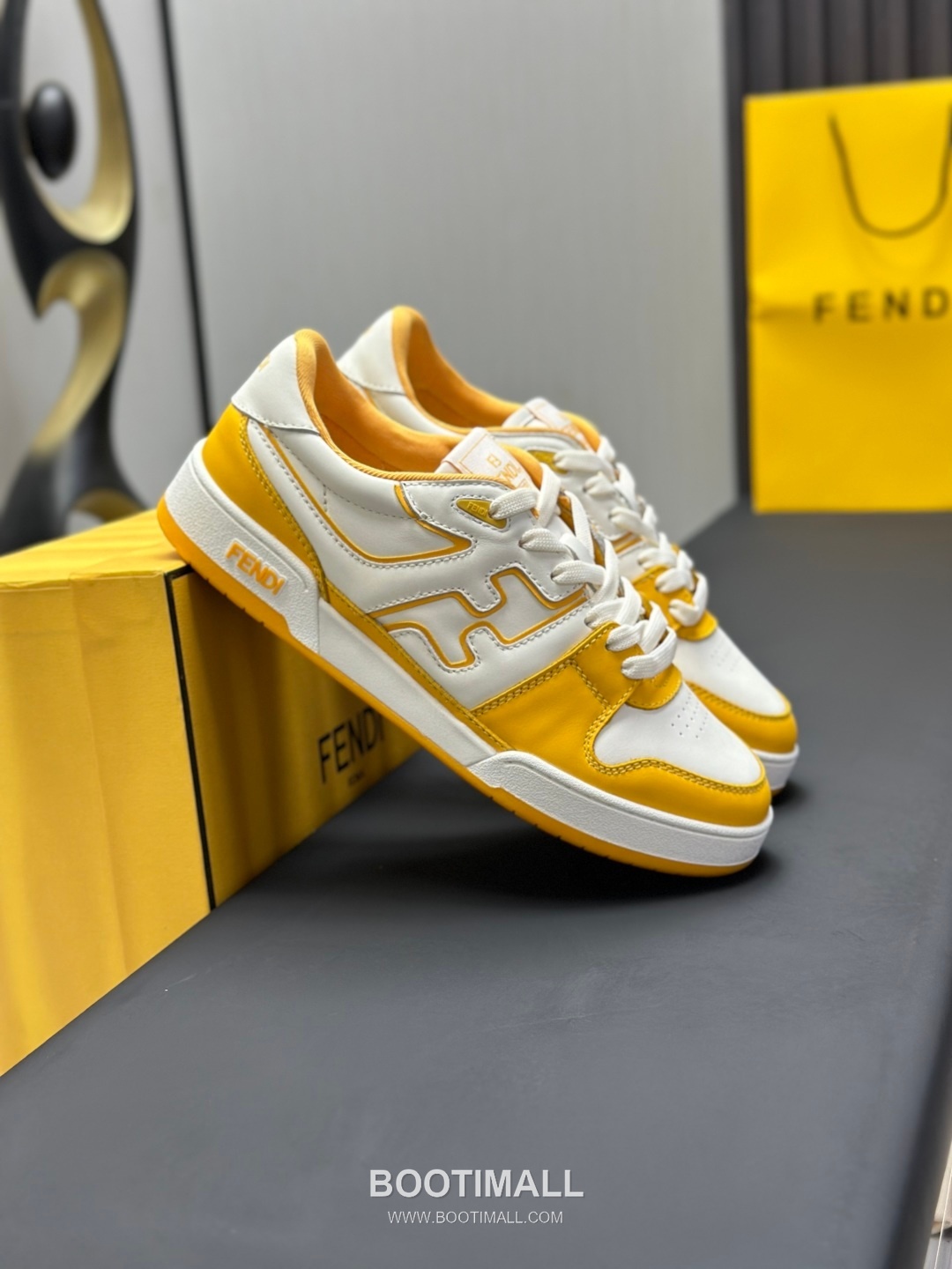 Fendi Match Suede Calfskin Leather Low Sneakers with FF Stitch Logo Embossed Sole Detail 펜디 매치 스웨이드 카프스킨 레더 로우 스니커즈 FF 스티치 로고 엠보싱 솔 디테일 3cm 4