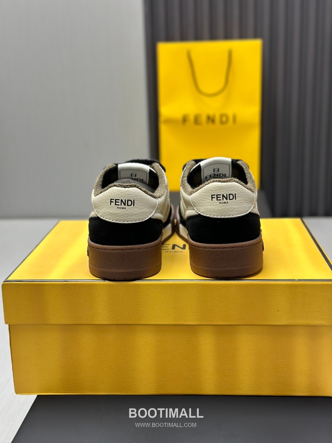 Fendi Match Suede Calfskin Leather Low Sneakers with FF Stitch Logo Embossed Sole Detail 펜디 매치 스웨이드 카프스킨 레더 로우 스니커즈 FF 스티치 로고 엠보싱 솔 디테일 3cm 5