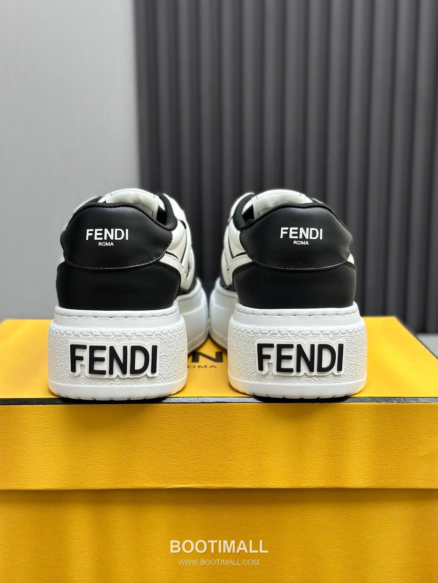 Fendi Match Suede Calfskin Platform Low Sneakers with FF Raised Logo Detail 펜디 매치 스웨이드 카프스킨 플랫폼 로우 스니커즈 FF 돌출 로고 디테일 5cm 8