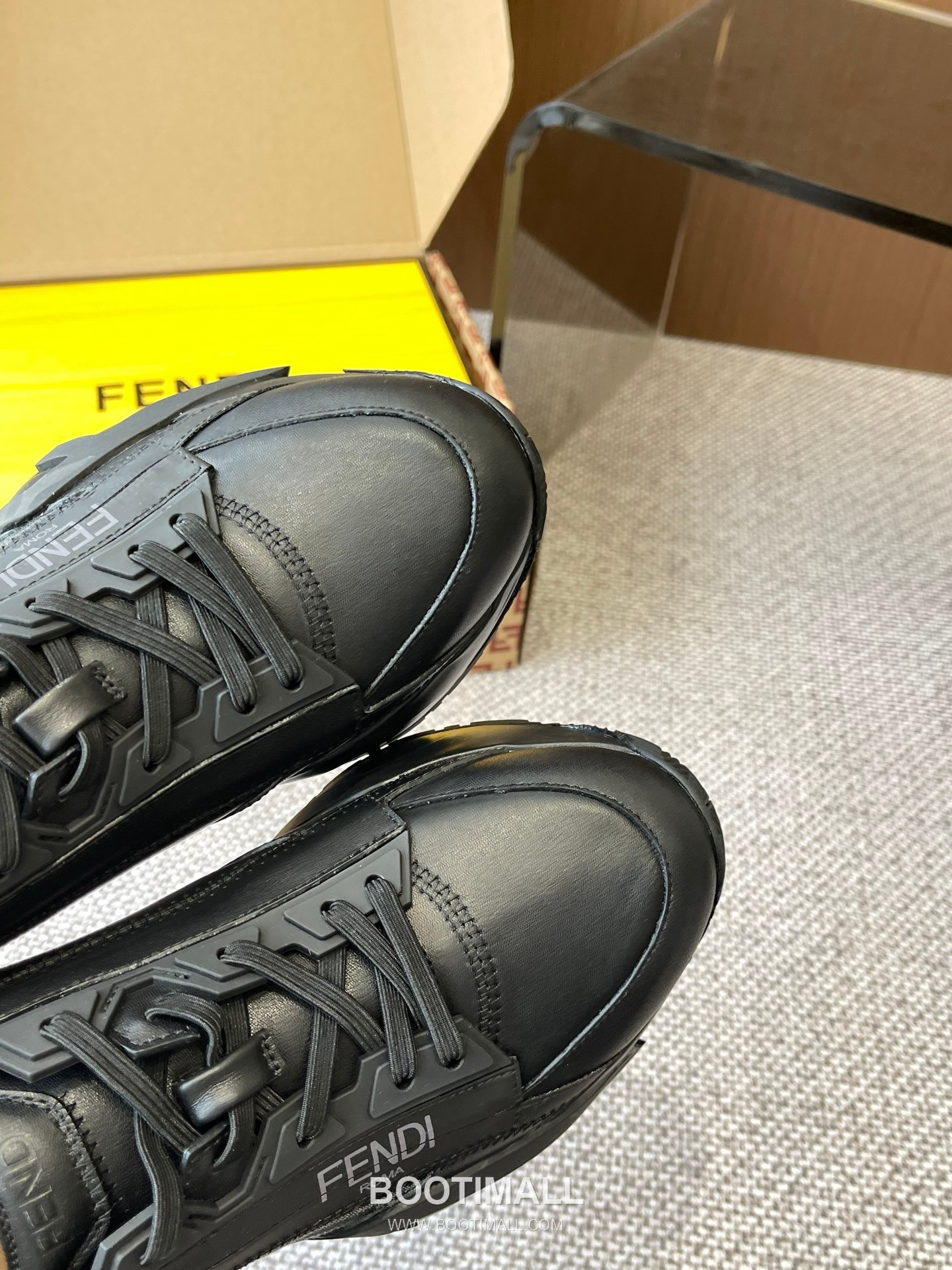 Fendi Flow Suede Mesh Slip-On Sneakers with Elastic Band Side Zip EVA Sole Detail 펜디 플로우 스웨이드 메쉬 슬립온 스니커즈 엘라스틱 밴드 사이드 지퍼 EVA 솔 디테일 3cm 8