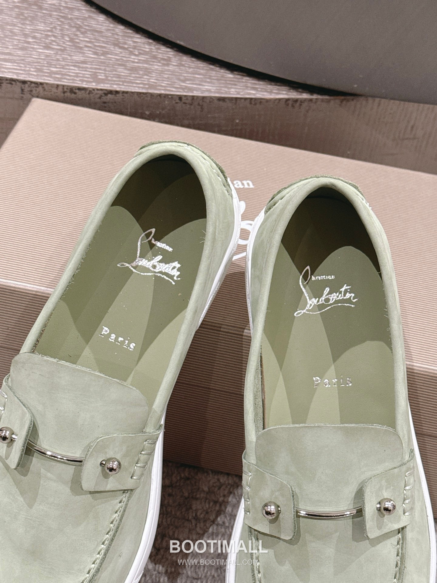 Christian Louboutin Chambeliboat Calfskin Leather Boat Loafer with Metal Buckle Strap Rubber Sole Detail 크리스찬루부탱 샴벨리보트 카프스킨 레더 보트 로퍼 메탈 버클 스트랩 러버솔 디테일 3cm 5