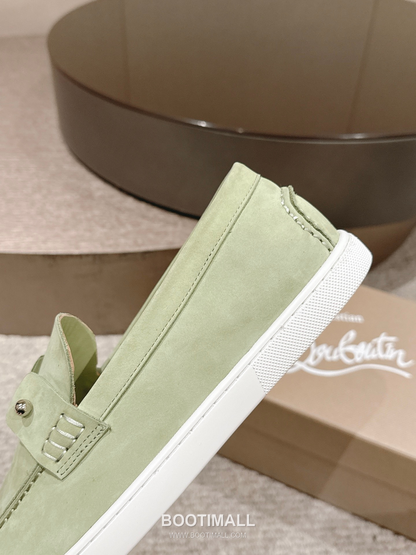 Christian Louboutin Chambeliboat Calfskin Leather Boat Loafer with Metal Buckle Strap Rubber Sole Detail 크리스찬루부탱 샴벨리보트 카프스킨 레더 보트 로퍼 메탈 버클 스트랩 러버솔 디테일 3cm 8