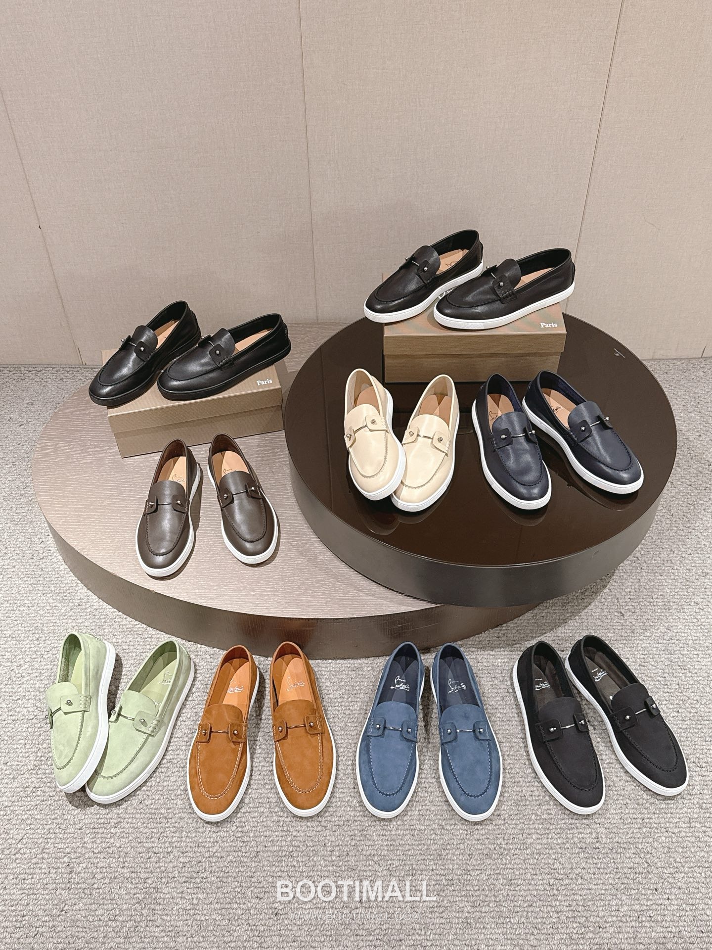 Christian Louboutin Chambeliboat Calfskin Leather Boat Loafer with Metal Buckle Strap Rubber Sole Detail 크리스찬루부탱 샴벨리보트 카프스킨 레더 보트 로퍼 메탈 버클 스트랩 러버솔 디테일 3cm 10