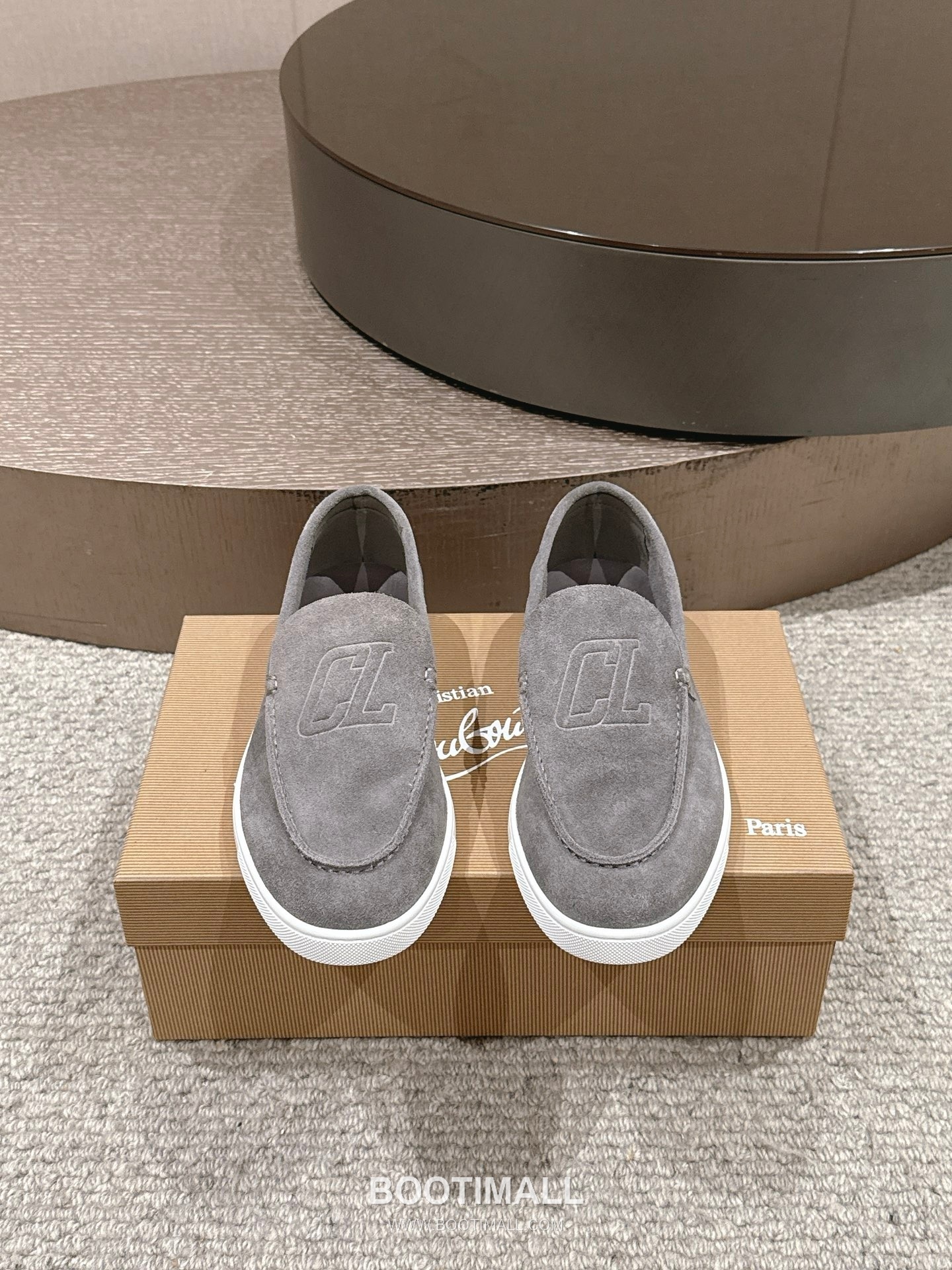 Christian Louboutin Chambeliboat Calfskin Leather Boat Loafer with Metal Buckle Strap Rubber Sole Detail 크리스찬루부탱 샴벨리보트 카프스킨 레더 보트 로퍼 메탈 버클 스트랩 러버솔 디테일 3cm 1