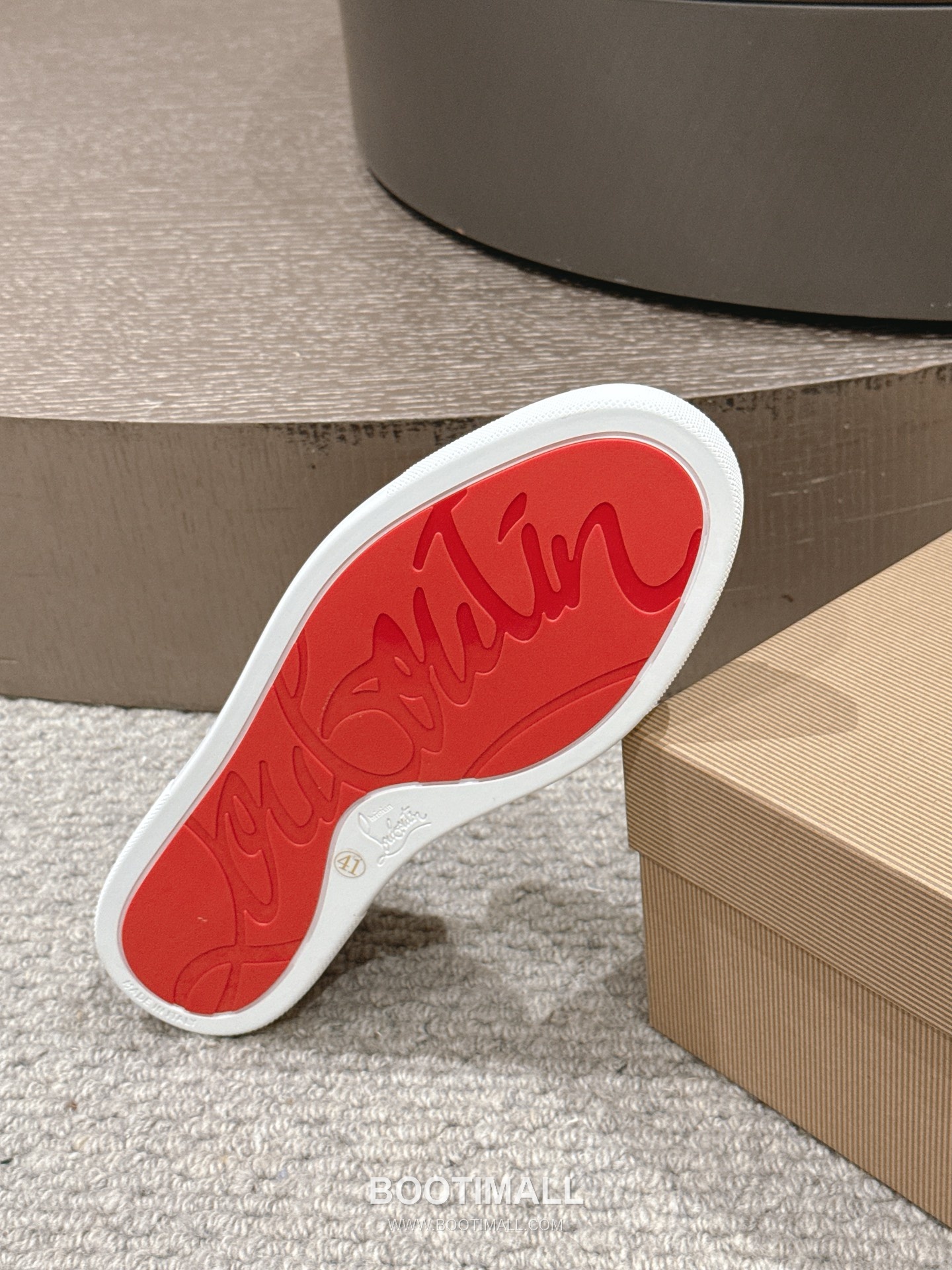 Christian Louboutin Chambeliboat Calfskin Leather Boat Loafer with Metal Buckle Strap Rubber Sole Detail 크리스찬루부탱 샴벨리보트 카프스킨 레더 보트 로퍼 메탈 버클 스트랩 러버솔 디테일 3cm 9