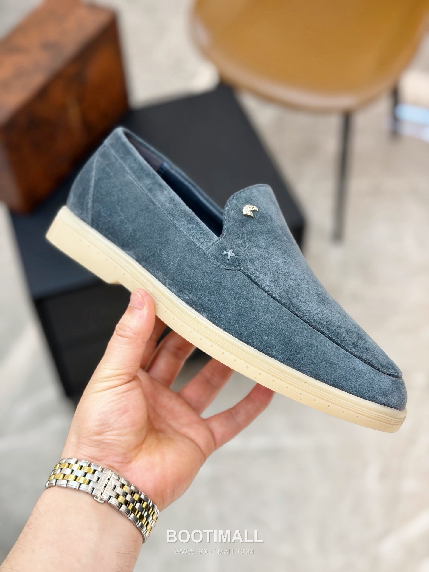 Stefano Ricci Nappa Calfskin Leather Low Sneakers with Metal Logo Tongue Buckle Detail 스테파노리치 나파 카프스킨 레더 로우 스니커즈 메탈 로고 텅 버클 디테일 3cm 4
