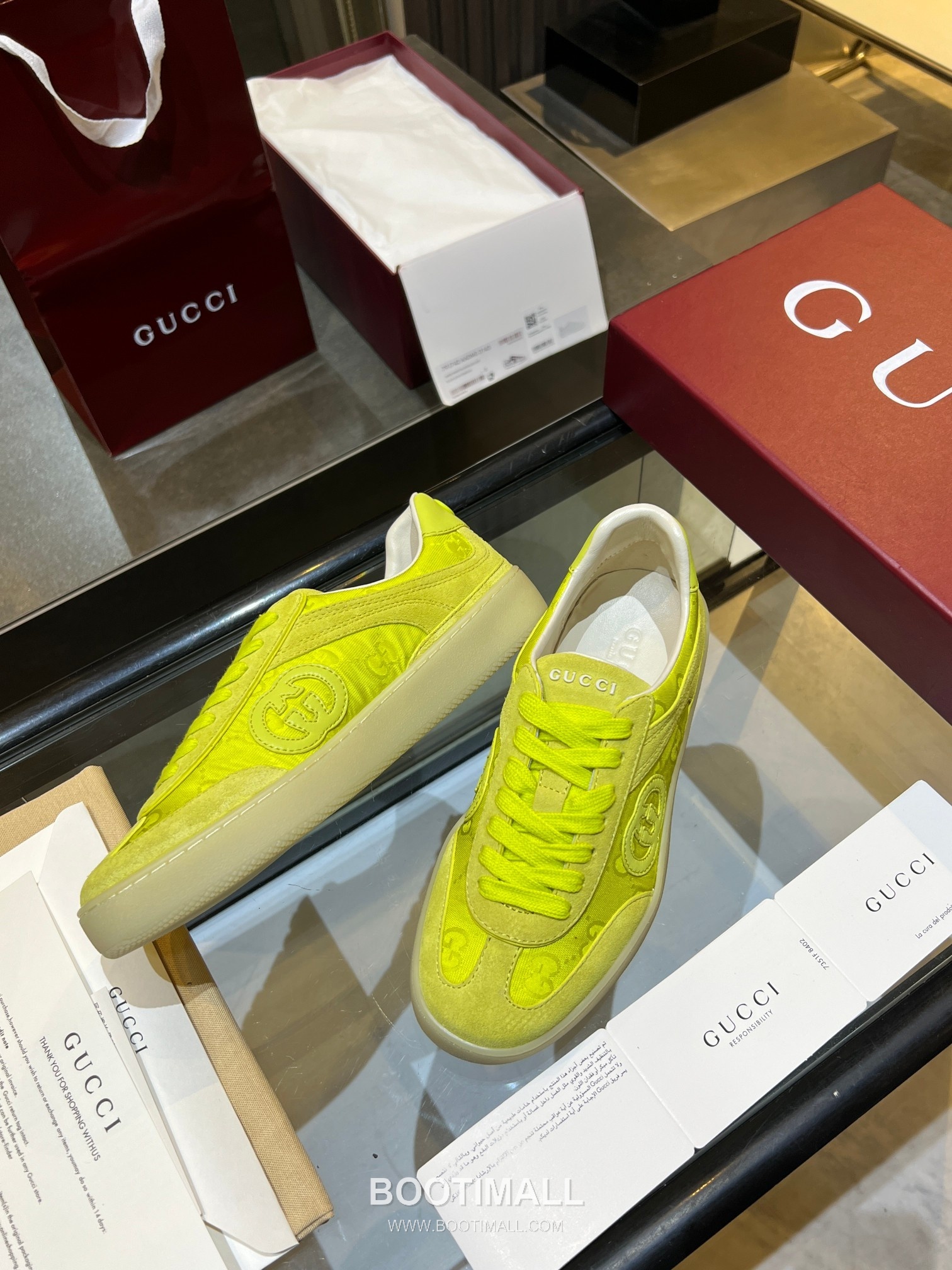 Gucci German Trainer Leather Mesh Suede Low Sneakers with Embossed Logo TPU Sole Detail 구찌 저먼 트레이너 레더 메쉬 스웨이드 로우 스니커즈 엠보싱 로고 TPU 솔 디테일 3cm 6