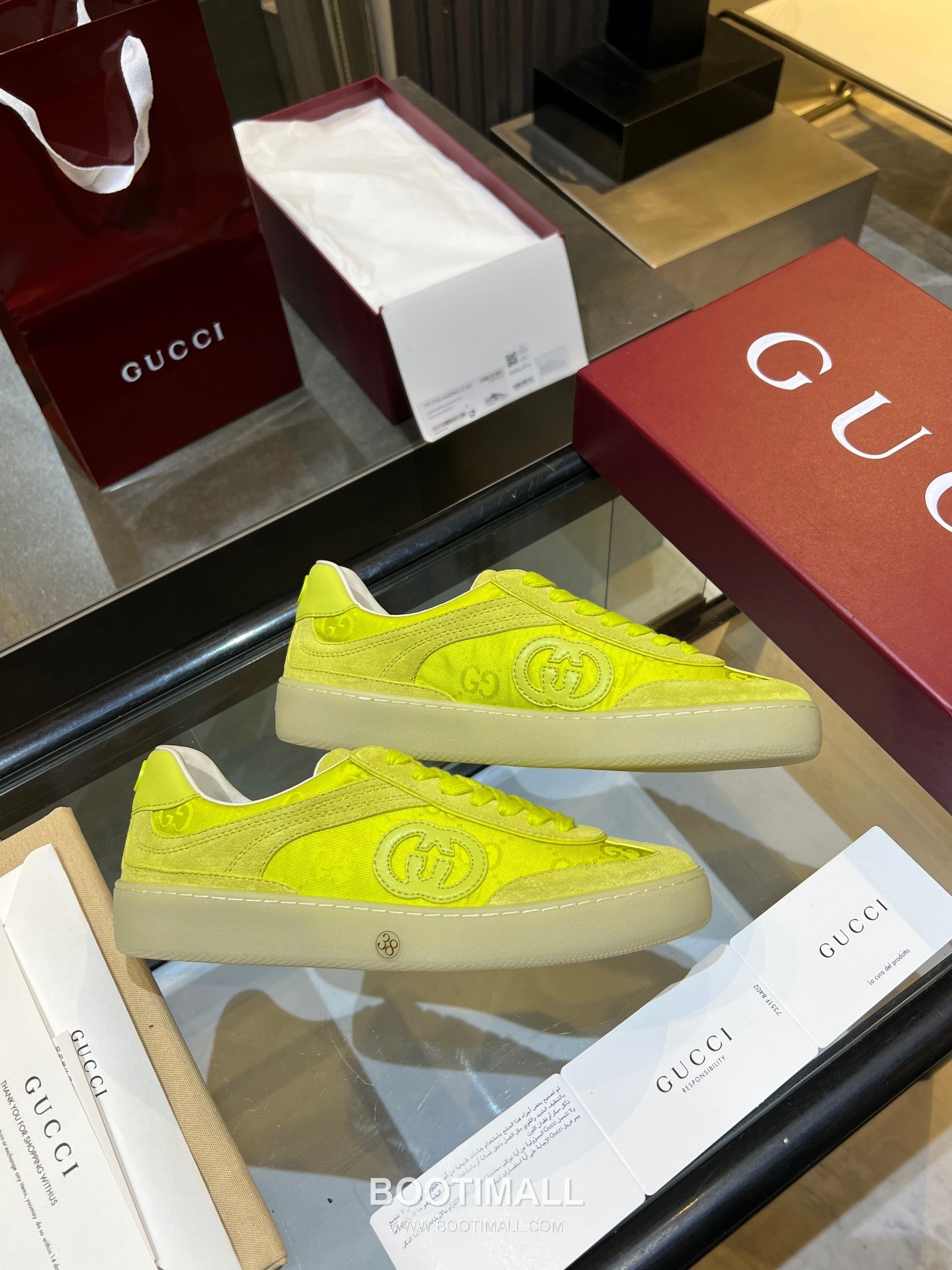 Gucci German Trainer Leather Mesh Suede Low Sneakers with Embossed Logo TPU Sole Detail 구찌 저먼 트레이너 레더 메쉬 스웨이드 로우 스니커즈 엠보싱 로고 TPU 솔 디테일 3cm 8