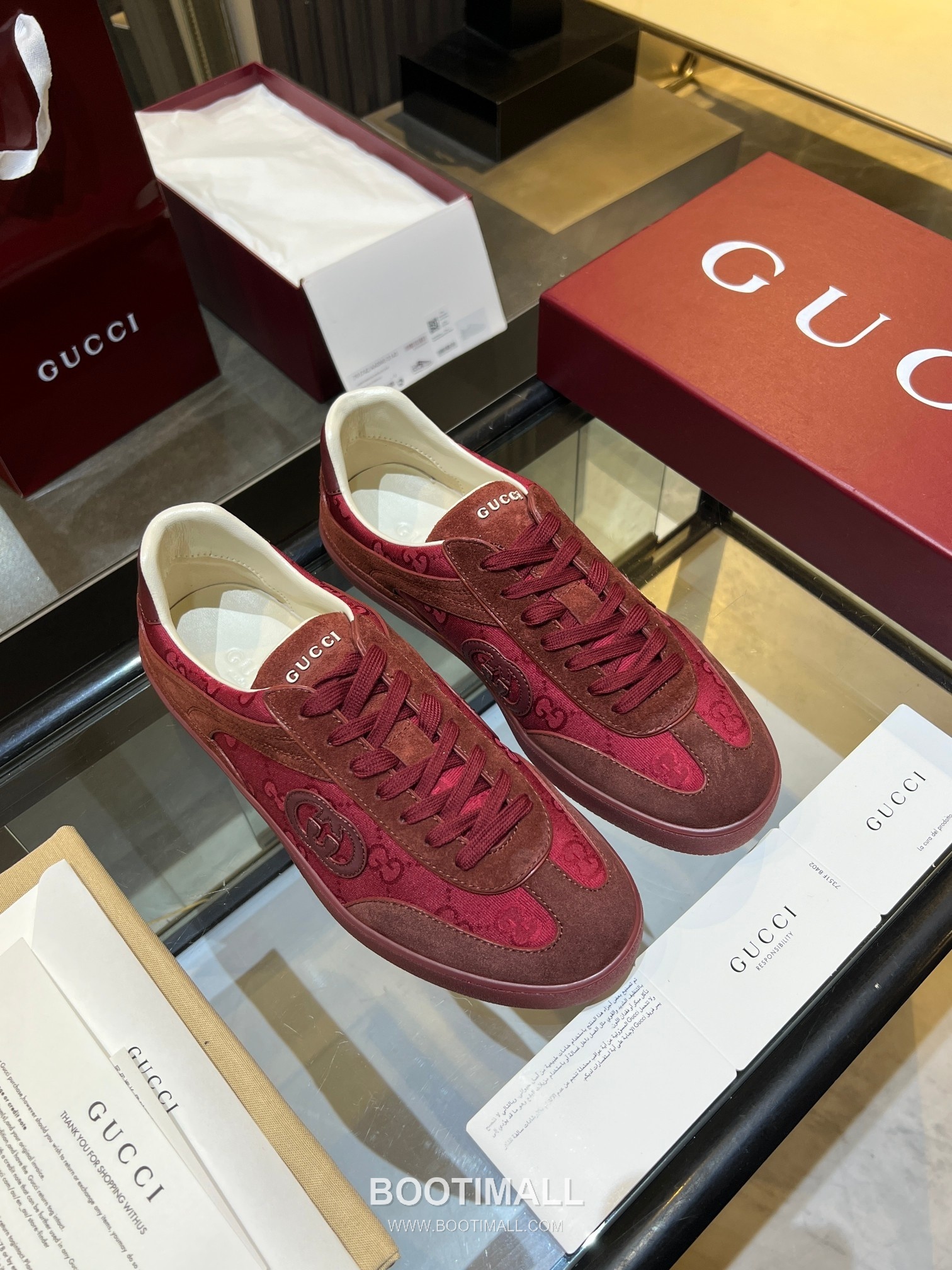 Gucci German Trainer Leather Mesh Suede Low Sneakers with Embossed Logo TPU Sole Detail 구찌 저먼 트레이너 레더 메쉬 스웨이드 로우 스니커즈 엠보싱 로고 TPU 솔 디테일 3cm 3