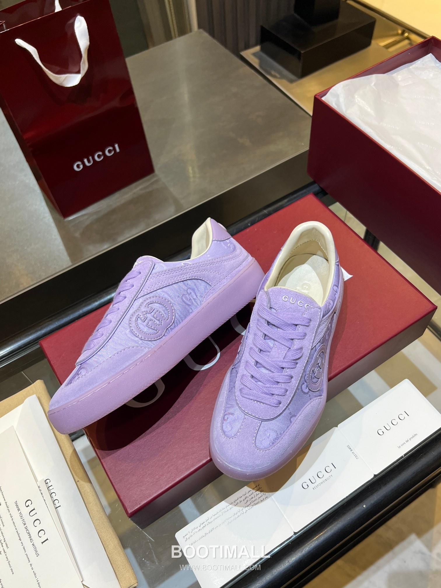 Gucci German Trainer Leather Mesh Suede Low Sneakers with Embossed Logo TPU Sole Detail 구찌 저먼 트레이너 레더 메쉬 스웨이드 로우 스니커즈 엠보싱 로고 TPU 솔 디테일 3cm 3