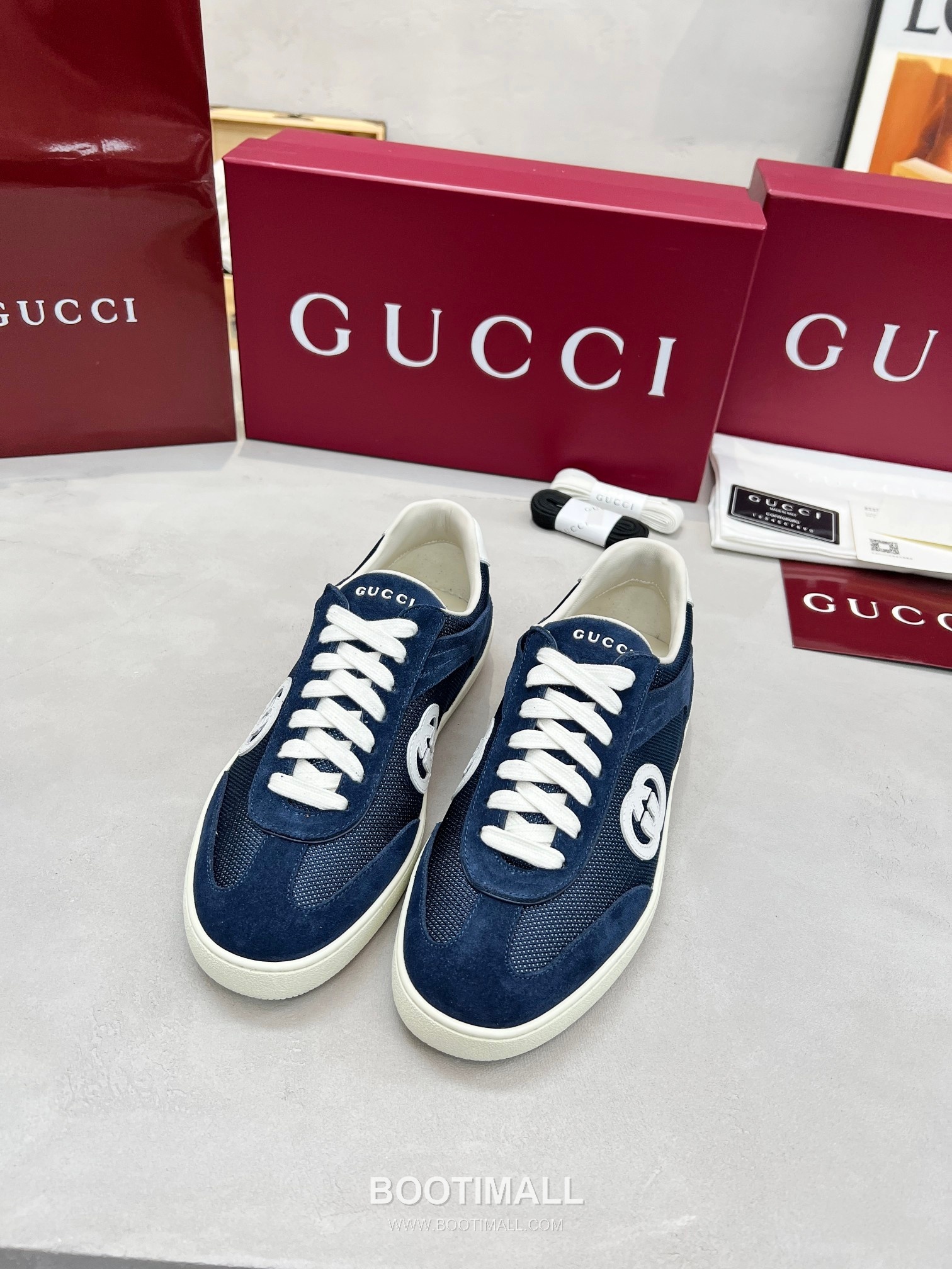 Gucci German Trainer Calfskin Leather Mesh Low Sneakers with Embossed Logo TPU Sole Detail 구찌 저먼 트레이너 카프스킨 레더 메쉬 로우 스니커즈 엠보싱 로고 TPU 솔 디테일 3cm 1