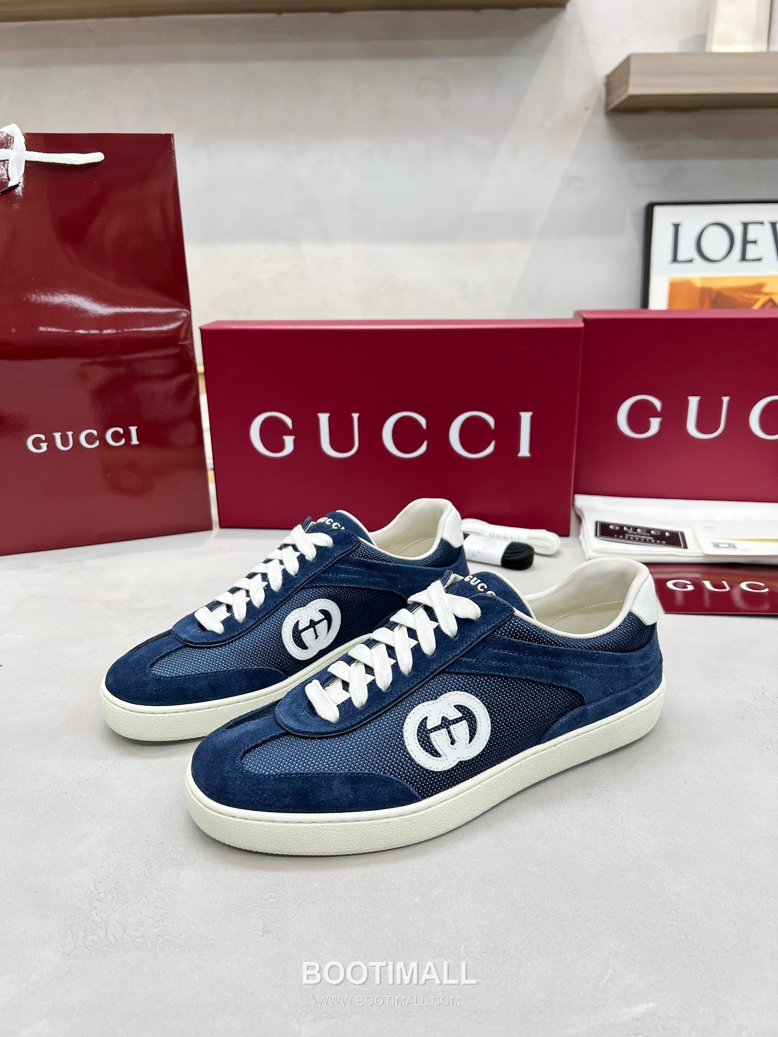 Gucci German Trainer Calfskin Leather Mesh Low Sneakers with Embossed Logo TPU Sole Detail 구찌 저먼 트레이너 카프스킨 레더 메쉬 로우 스니커즈 엠보싱 로고 TPU 솔 디테일 3cm 2
