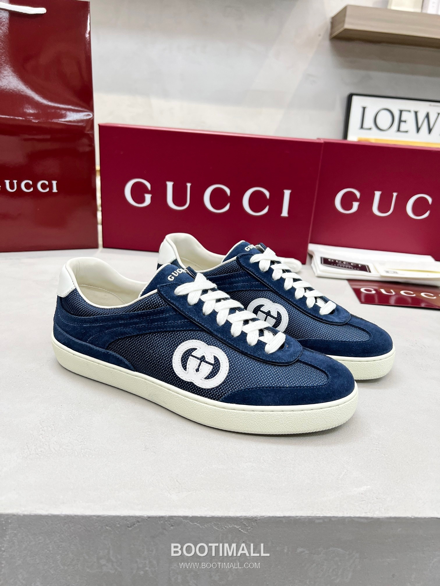 Gucci German Trainer Calfskin Leather Mesh Low Sneakers with Embossed Logo TPU Sole Detail 구찌 저먼 트레이너 카프스킨 레더 메쉬 로우 스니커즈 엠보싱 로고 TPU 솔 디테일 3cm 3