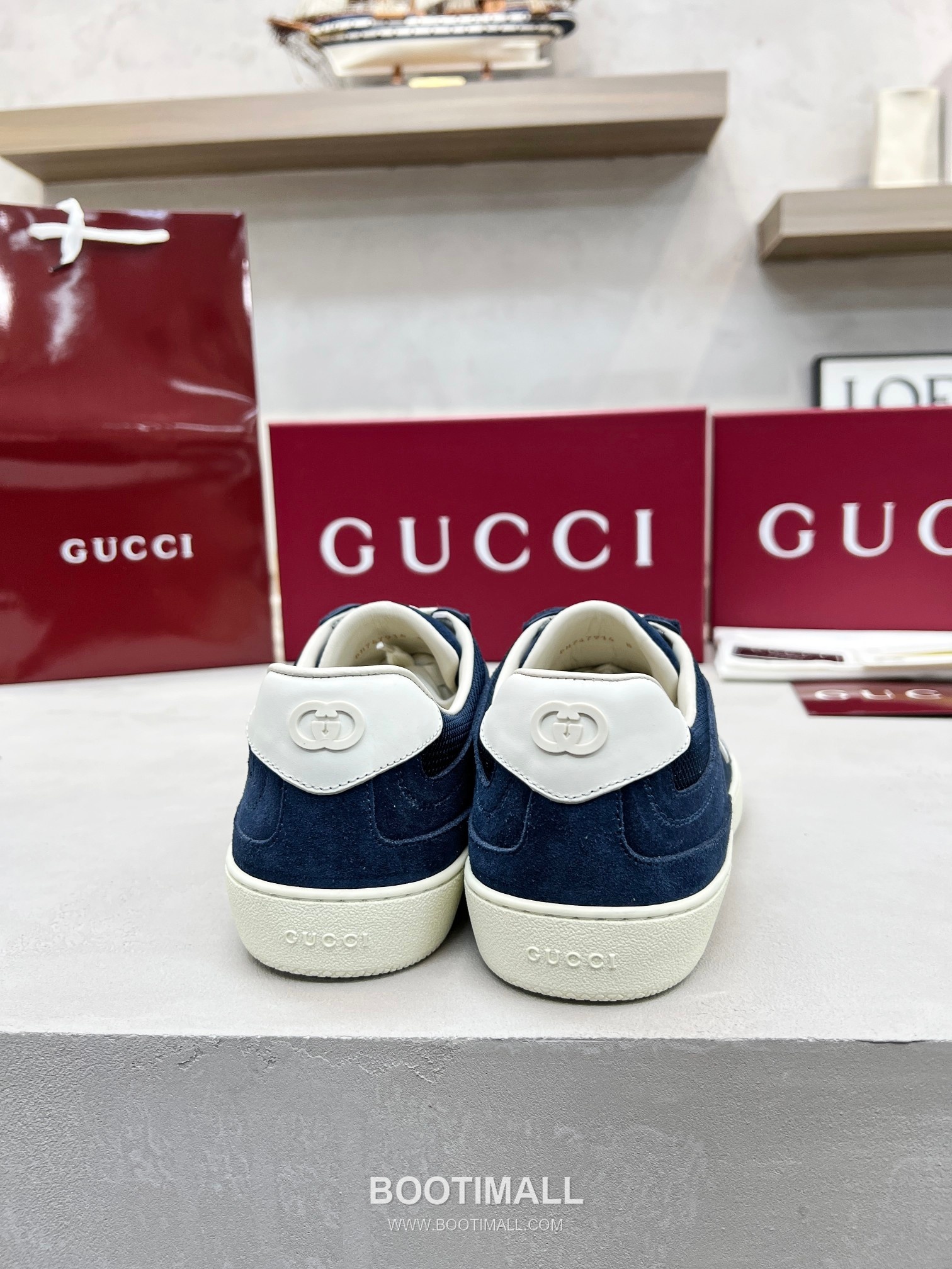 Gucci German Trainer Calfskin Leather Mesh Low Sneakers with Embossed Logo TPU Sole Detail 구찌 저먼 트레이너 카프스킨 레더 메쉬 로우 스니커즈 엠보싱 로고 TPU 솔 디테일 3cm 7