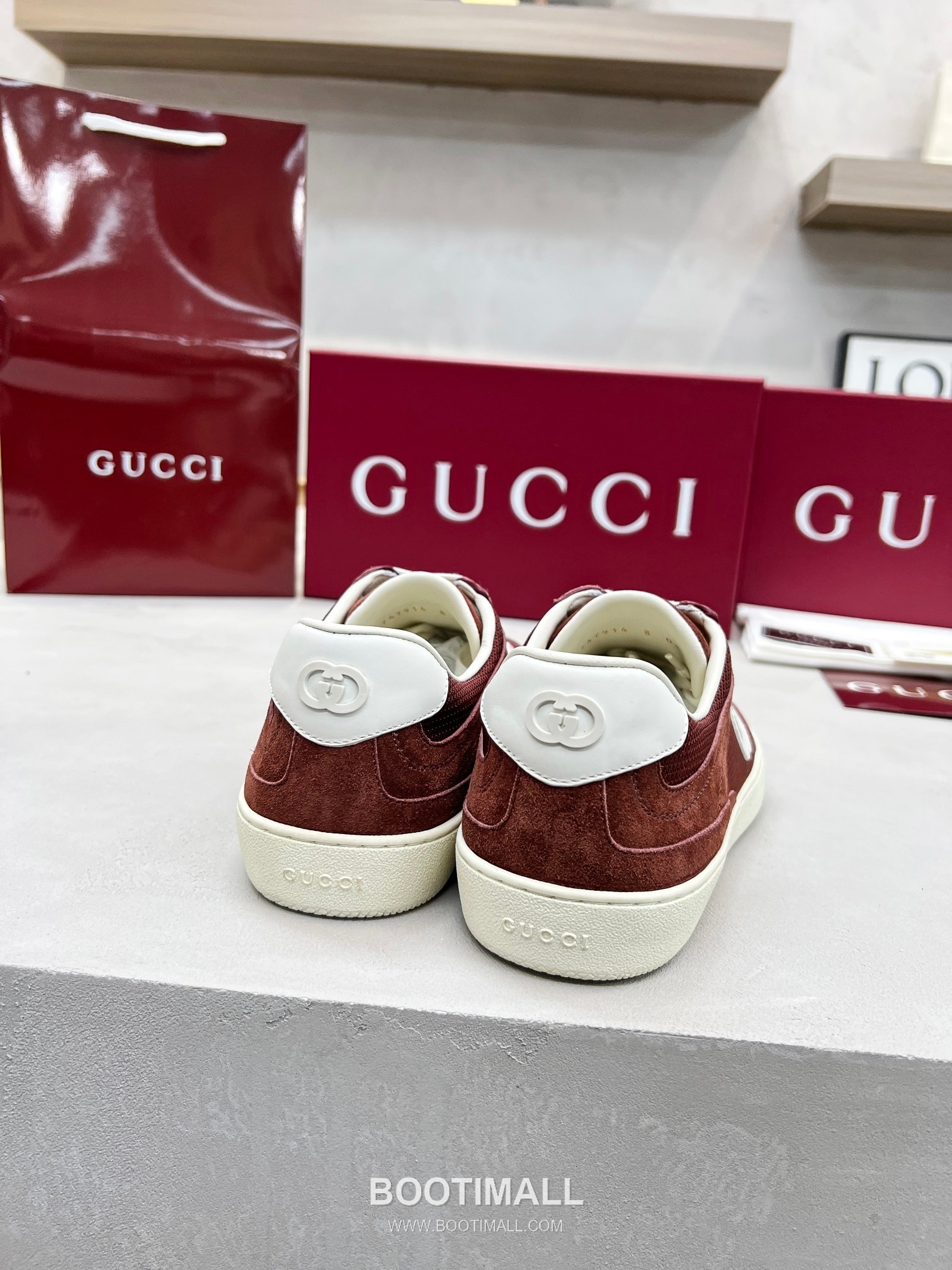 Gucci German Trainer Calfskin Leather Mesh Low Sneakers with Embossed Logo TPU Sole Detail 구찌 저먼 트레이너 카프스킨 레더 메쉬 로우 스니커즈 엠보싱 로고 TPU 솔 디테일 3cm 8