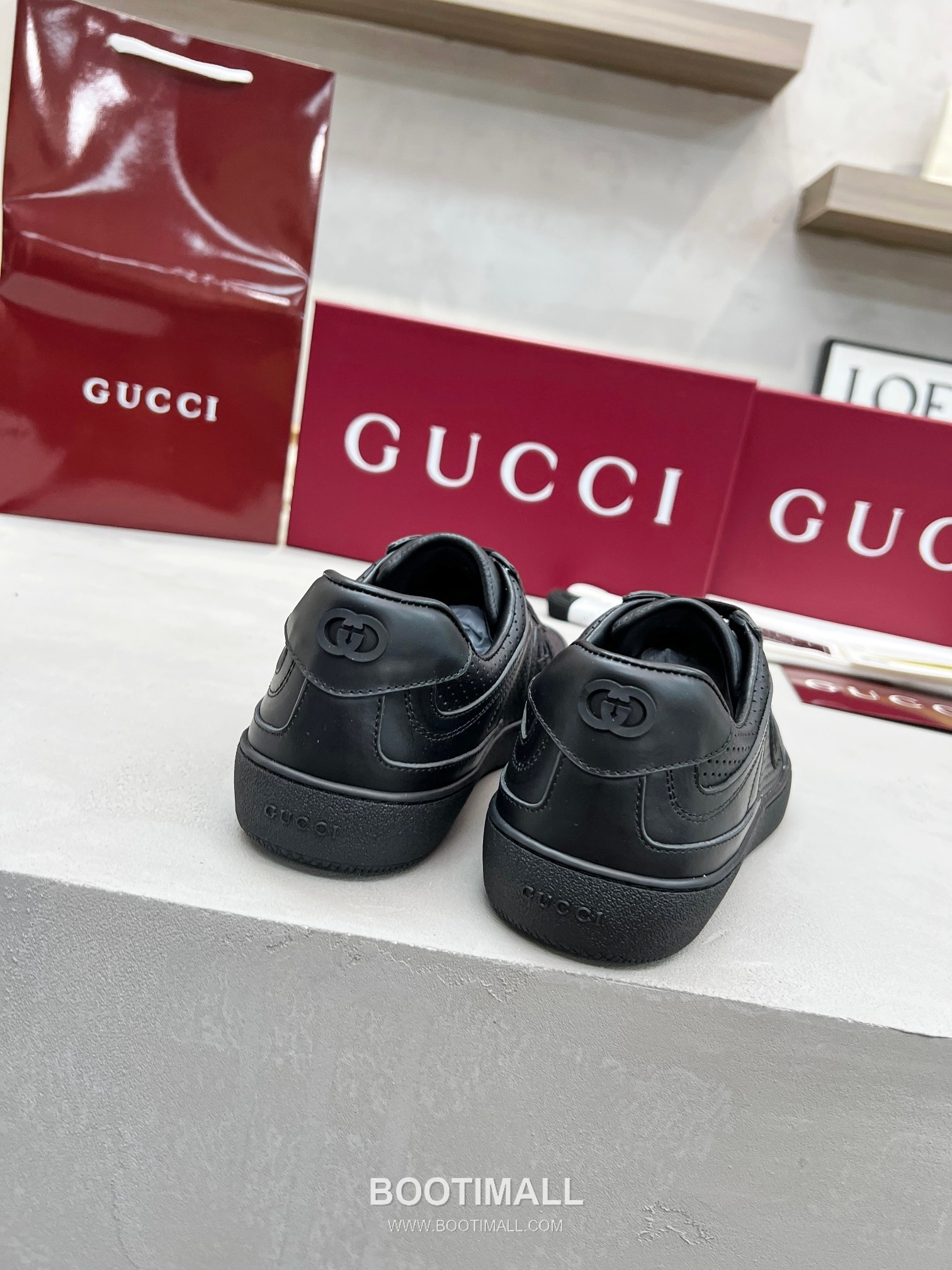 Gucci German Trainer Calfskin Leather Mesh Low Sneakers with Embossed Logo TPU Sole Detail 구찌 저먼 트레이너 카프스킨 레더 메쉬 로우 스니커즈 엠보싱 로고 TPU 솔 디테일 3cm 8
