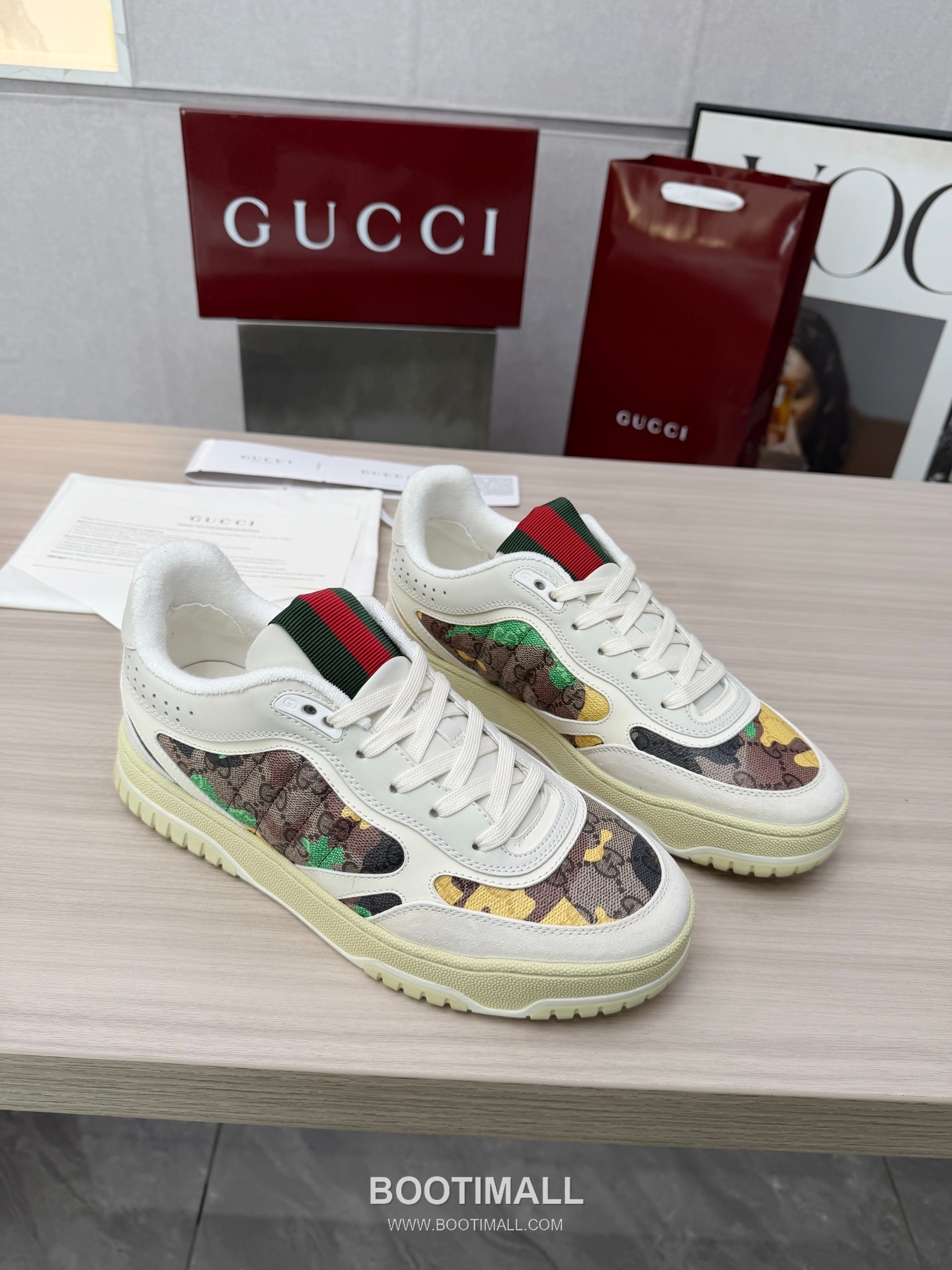 Gucci Double G Calfskin Leather High Low Sneakers with Distressed Cutout Panel TPU Sole Detail 구찌 더블G 카프스킨 레더 하이로우 스니커즈 디스트레스드 컷아웃 패널 TPU 솔 디테일 3cm 6