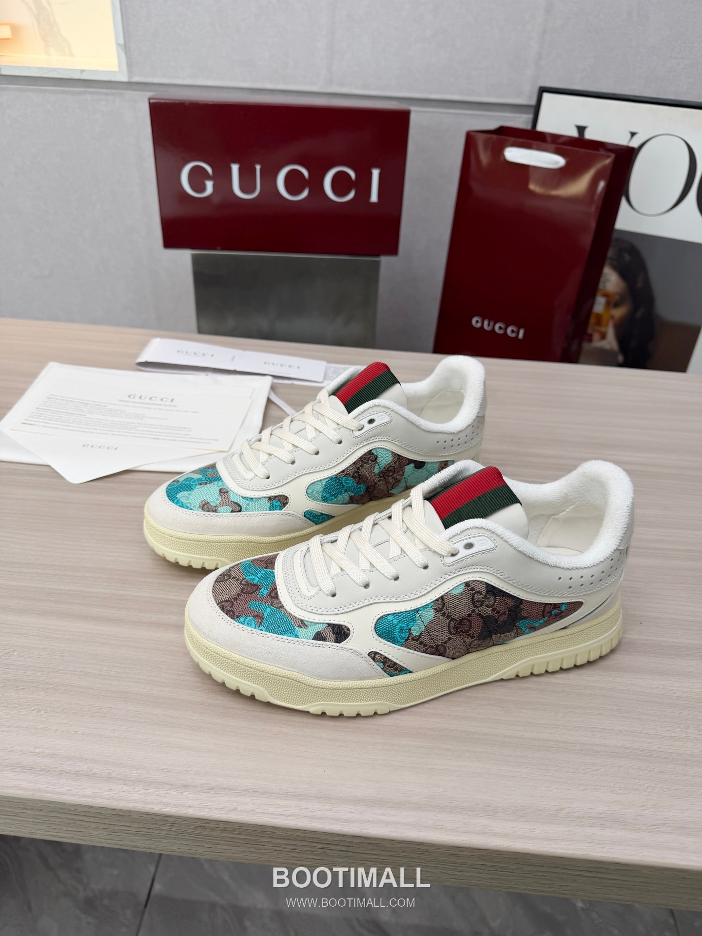 Gucci Double G Calfskin Leather High Low Sneakers with Distressed Cutout Panel TPU Sole Detail 구찌 더블G 카프스킨 레더 하이로우 스니커즈 디스트레스드 컷아웃 패널 TPU 솔 디테일 3cm 9