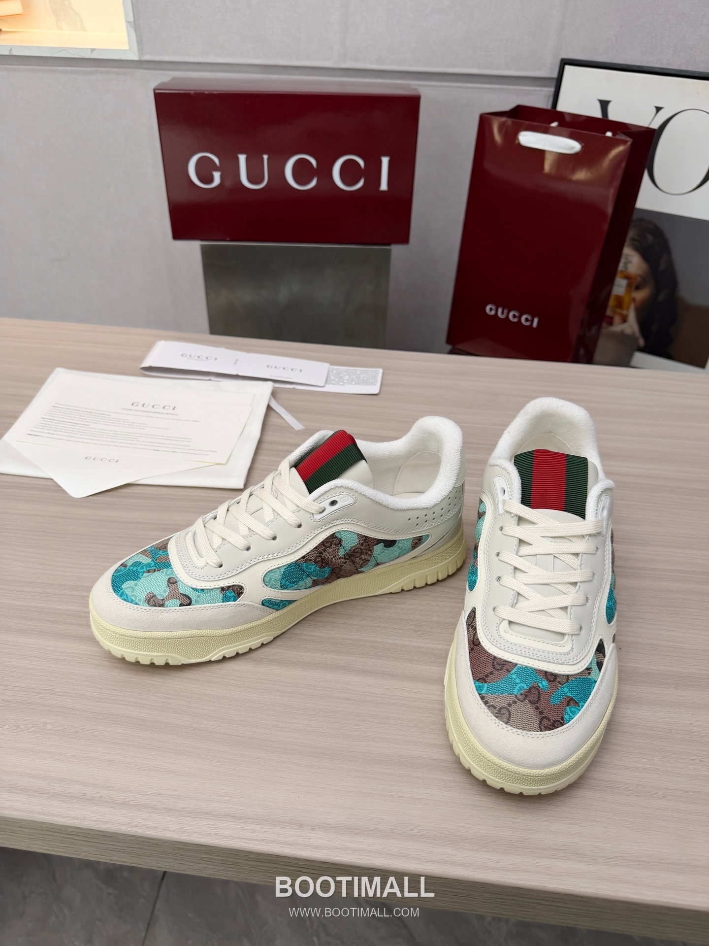 Gucci Double G Calfskin Leather High Low Sneakers with Distressed Cutout Panel TPU Sole Detail 구찌 더블G 카프스킨 레더 하이로우 스니커즈 디스트레스드 컷아웃 패널 TPU 솔 디테일 3cm 10