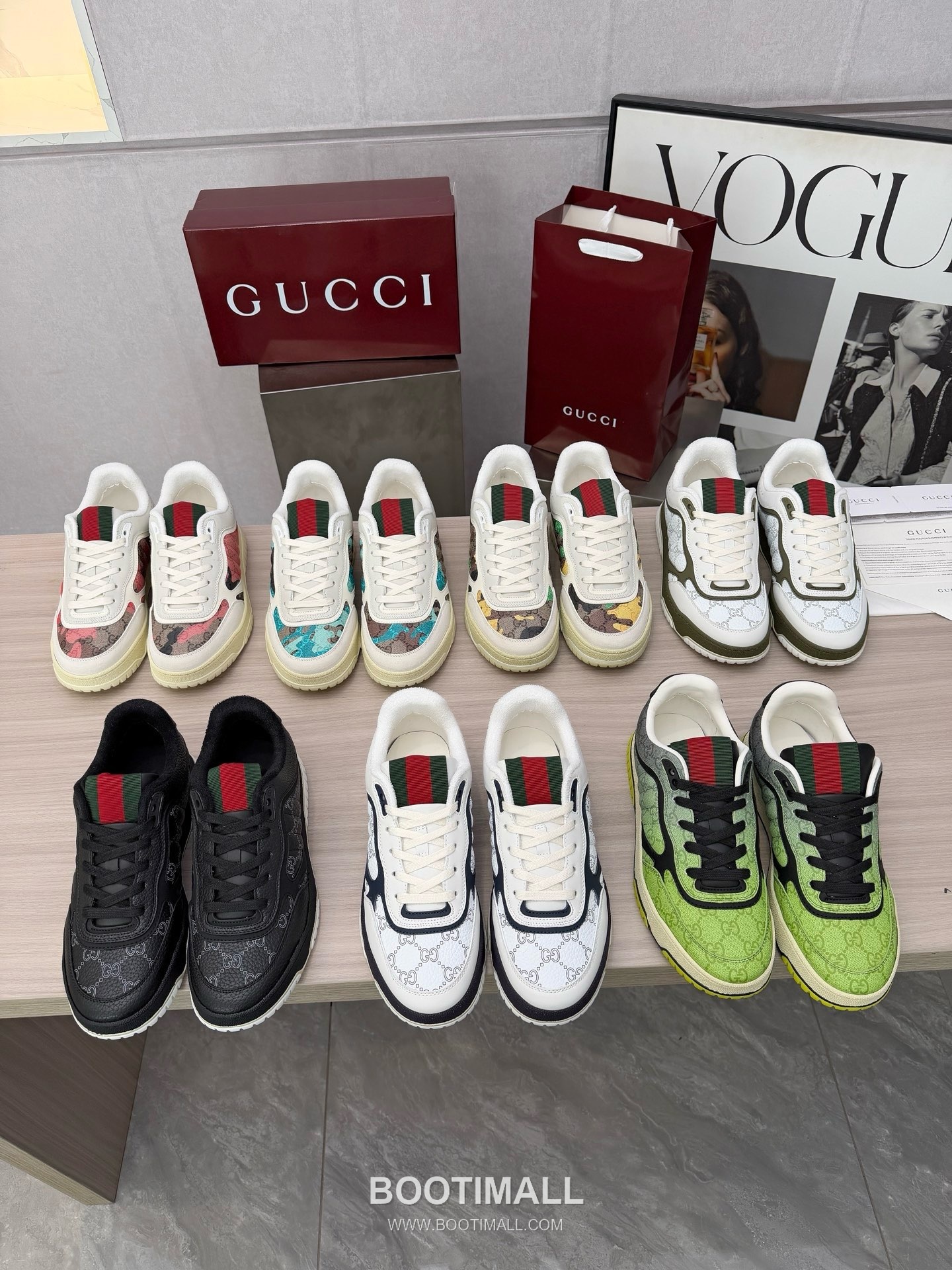 Gucci Double G Calfskin Leather High Low Sneakers with Distressed Cutout Panel TPU Sole Detail 구찌 더블G 카프스킨 레더 하이로우 스니커즈 디스트레스드 컷아웃 패널 TPU 솔 디테일 3cm 13