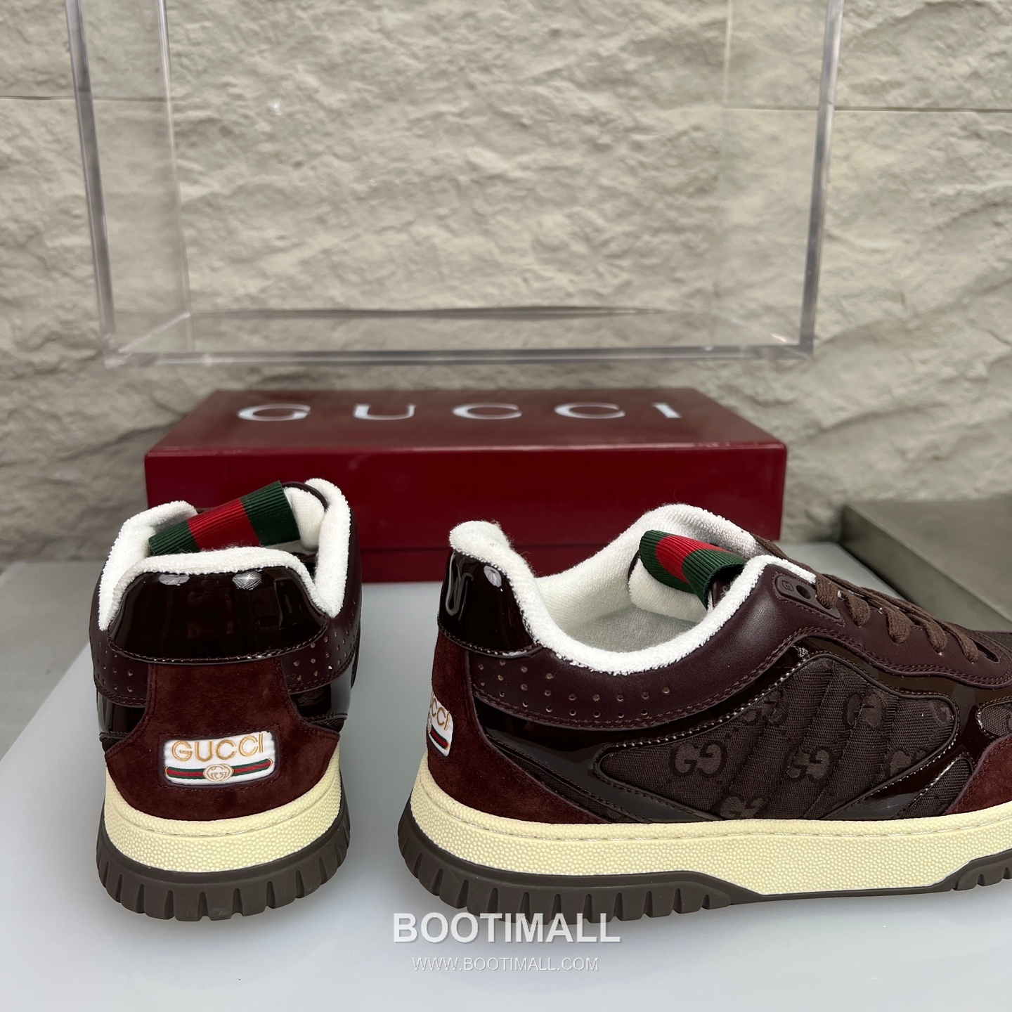 Gucci Double G Calfskin Leather High Low Sneakers with Distressed Cutout Panel TPU Sole Detail 구찌 더블G 카프스킨 레더 하이로우 스니커즈 디스트레스드 컷아웃 패널 TPU 솔 디테일 3cm 8