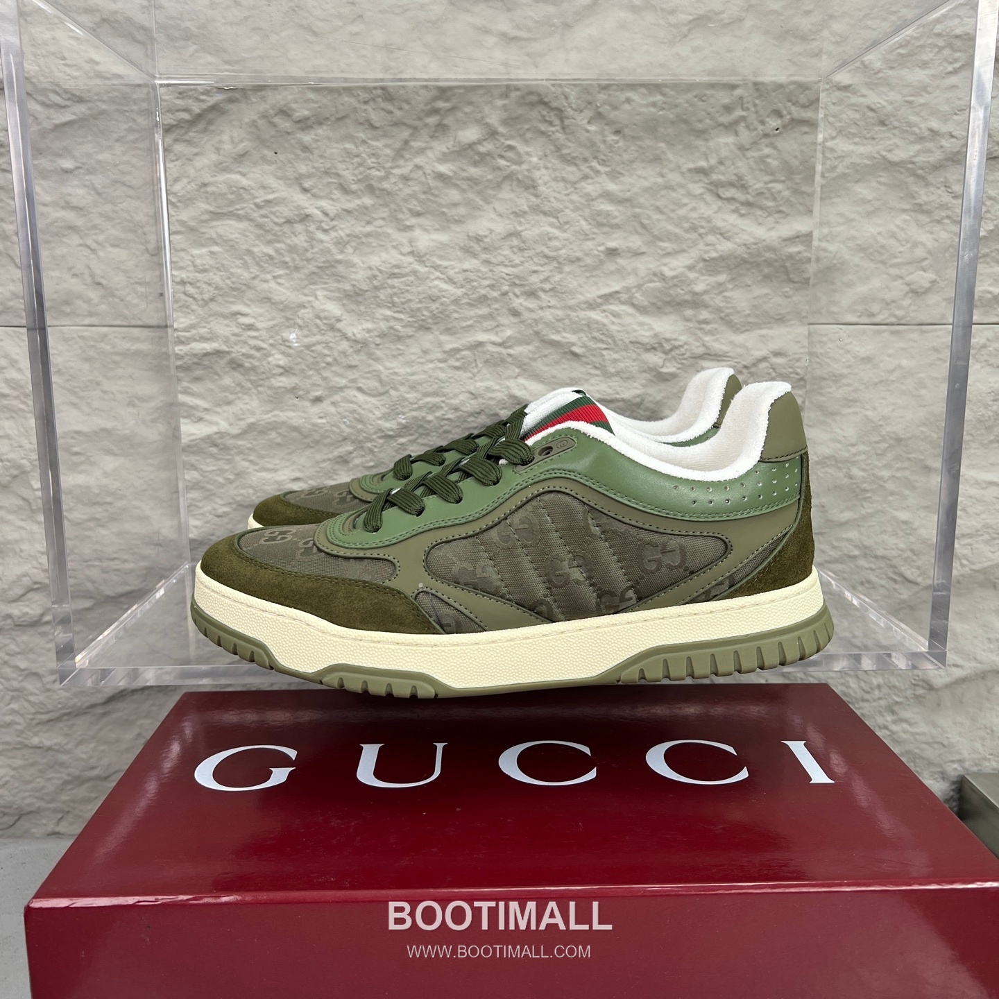 Gucci Double G Calfskin Leather High Low Sneakers with Distressed Cutout Panel TPU Sole Detail 구찌 더블G 카프스킨 레더 하이로우 스니커즈 디스트레스드 컷아웃 패널 TPU 솔 디테일 3cm 1
