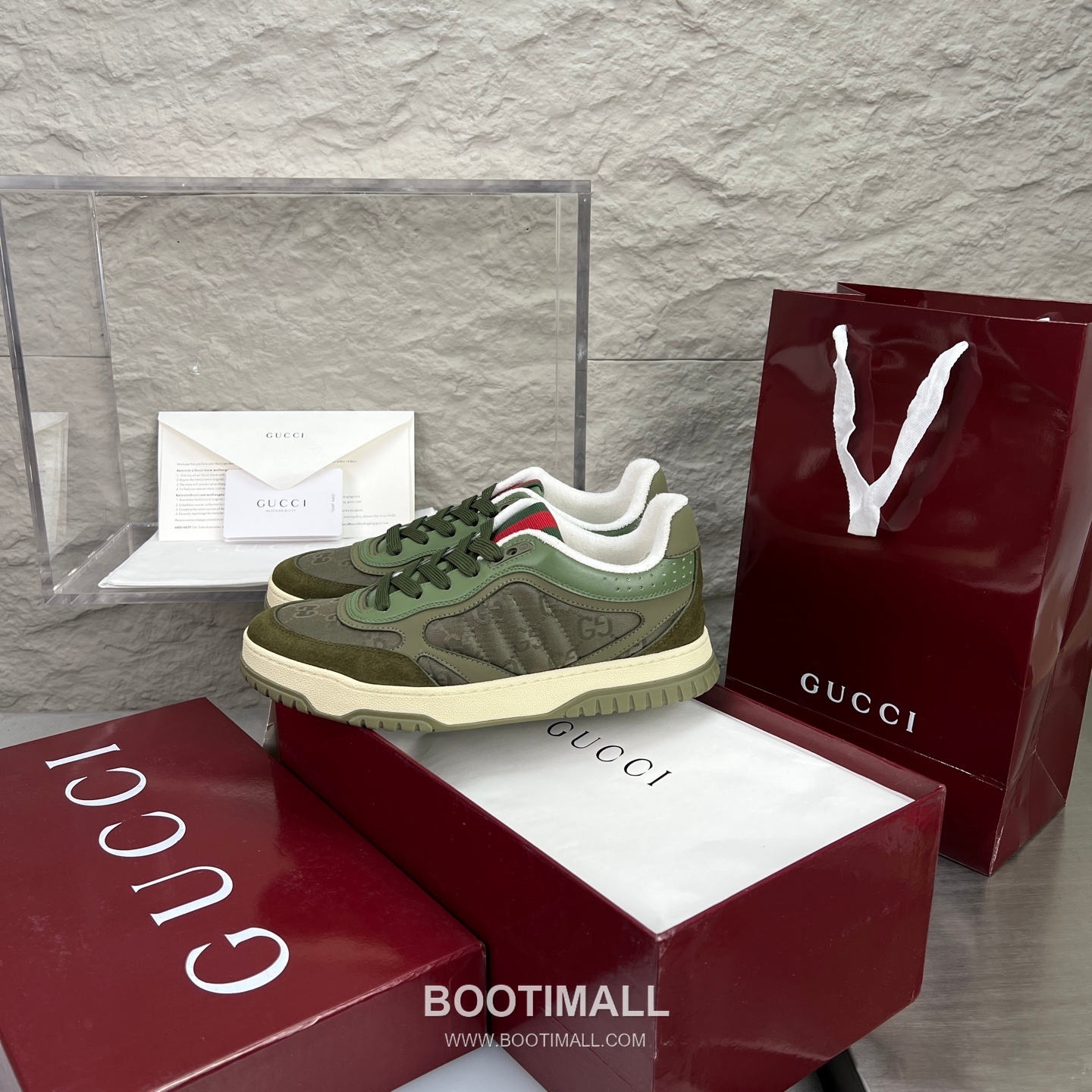 Gucci Double G Calfskin Leather High Low Sneakers with Distressed Cutout Panel TPU Sole Detail 구찌 더블G 카프스킨 레더 하이로우 스니커즈 디스트레스드 컷아웃 패널 TPU 솔 디테일 3cm 2