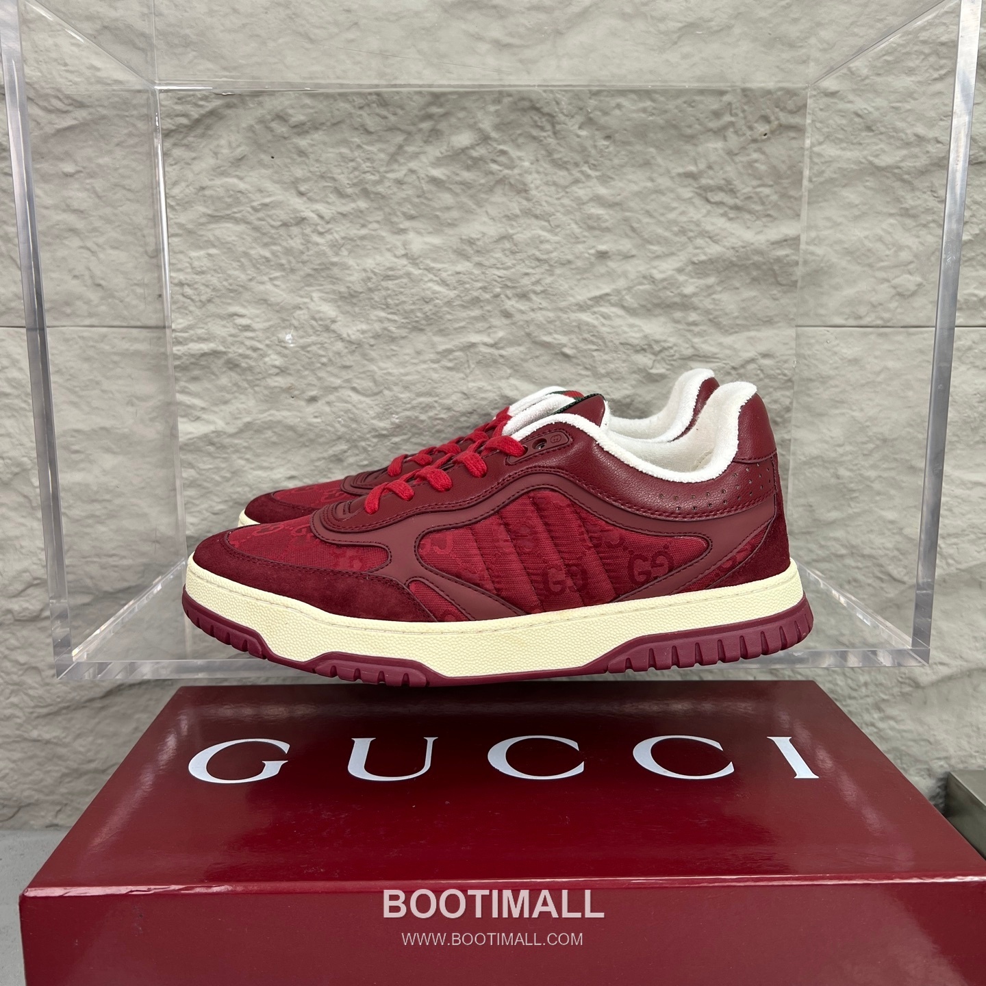 Gucci Double G Calfskin Leather High Low Sneakers with Distressed Cutout Panel TPU Sole Detail 구찌 더블G 카프스킨 레더 하이로우 스니커즈 디스트레스드 컷아웃 패널 TPU 솔 디테일 3cm 1