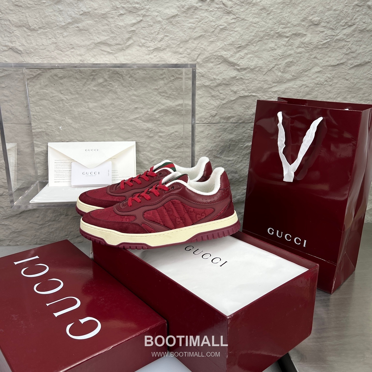 Gucci Double G Calfskin Leather High Low Sneakers with Distressed Cutout Panel TPU Sole Detail 구찌 더블G 카프스킨 레더 하이로우 스니커즈 디스트레스드 컷아웃 패널 TPU 솔 디테일 3cm 2