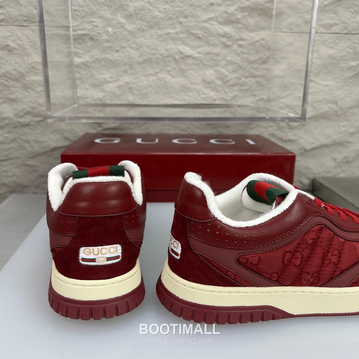 Gucci Double G Calfskin Leather High Low Sneakers with Distressed Cutout Panel TPU Sole Detail 구찌 더블G 카프스킨 레더 하이로우 스니커즈 디스트레스드 컷아웃 패널 TPU 솔 디테일 3cm 8