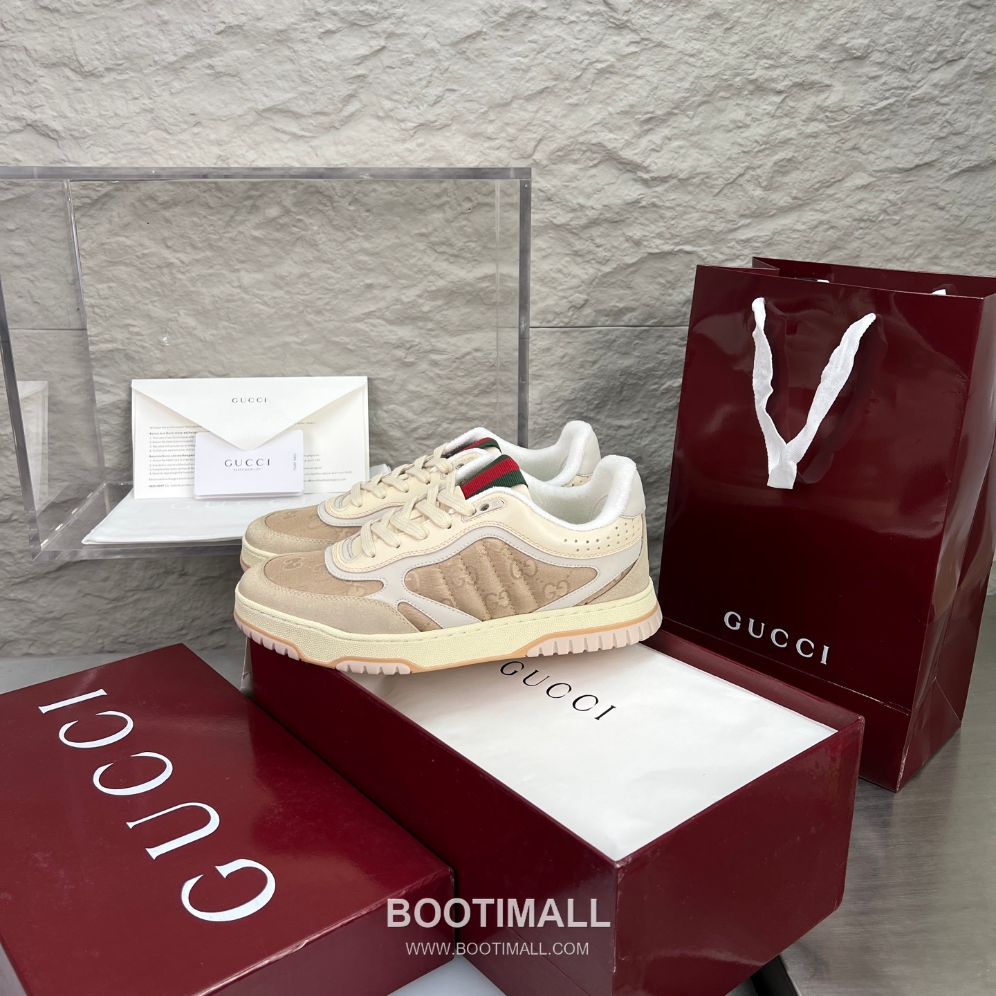 Gucci Double G Calfskin Leather High Low Sneakers with Distressed Cutout Panel TPU Sole Detail 구찌 더블G 카프스킨 레더 하이로우 스니커즈 디스트레스드 컷아웃 패널 TPU 솔 디테일 3cm 2