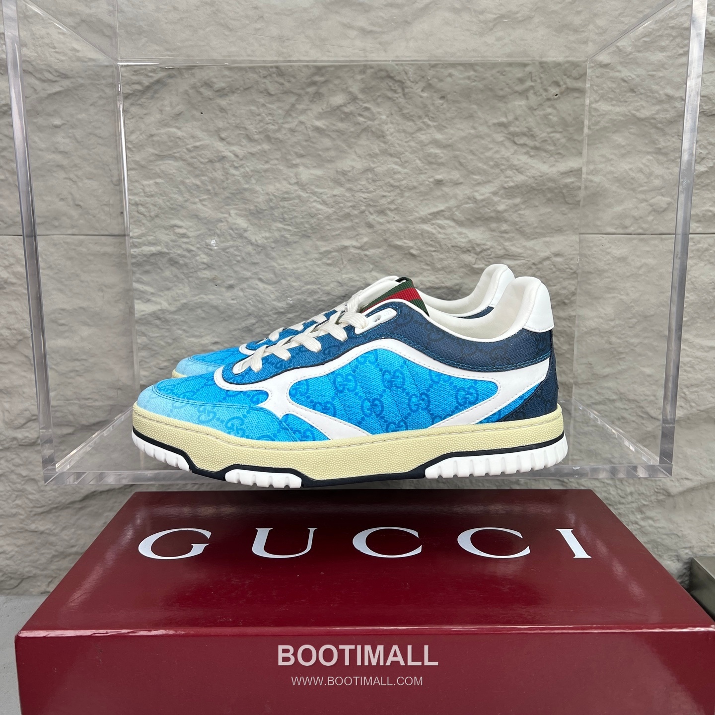 Gucci Double G Calfskin Leather High Low Sneakers with Distressed Cutout Panel TPU Sole Detail 구찌 더블G 카프스킨 레더 하이로우 스니커즈 디스트레스드 컷아웃 패널 TPU 솔 디테일 3cm 1